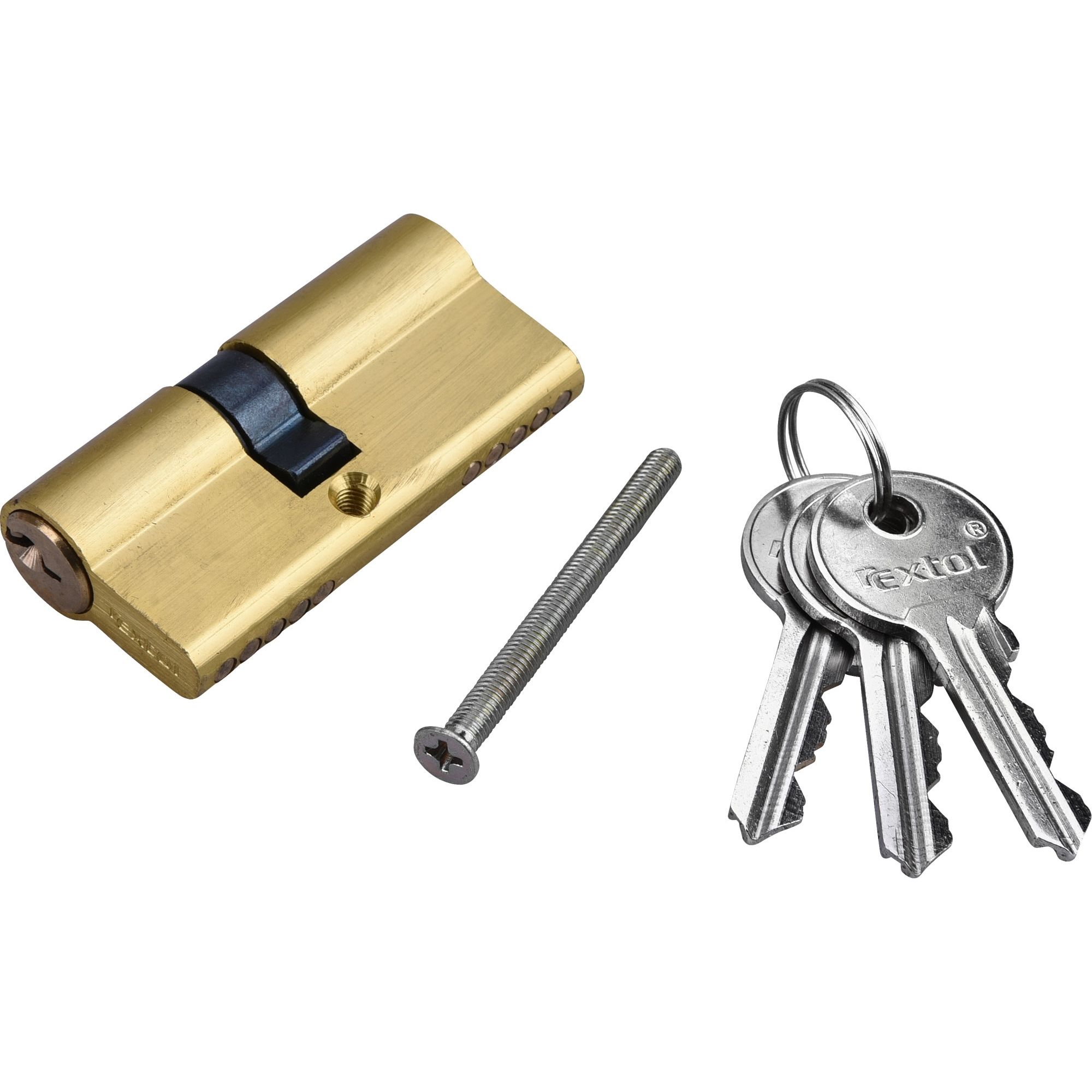 Vložka cylindrická (30+35mm), 3 klíče, EXTOL CRAFT