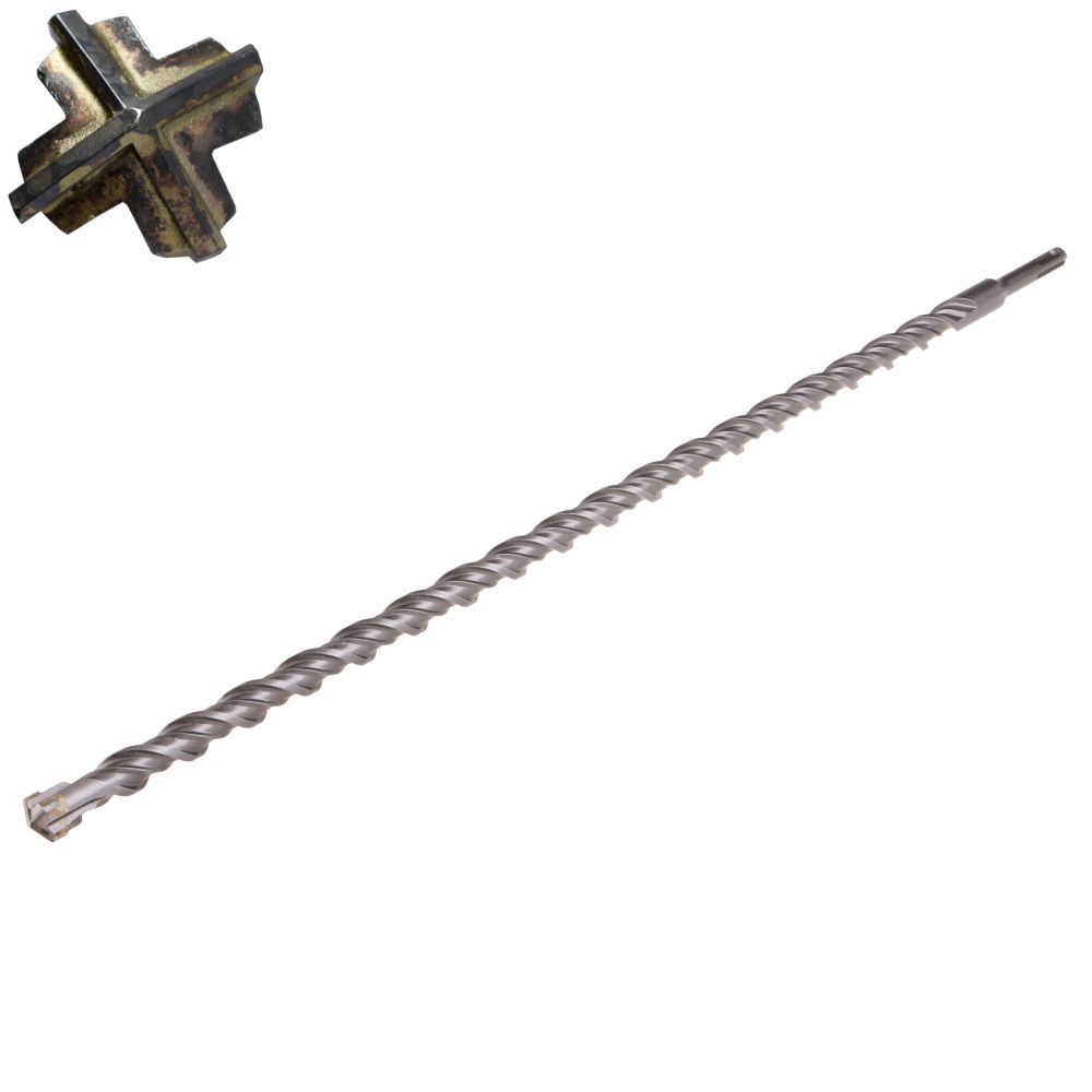 Vrták do betonu SDS+, 20 x 600mm, 4 břity, STREND PRO