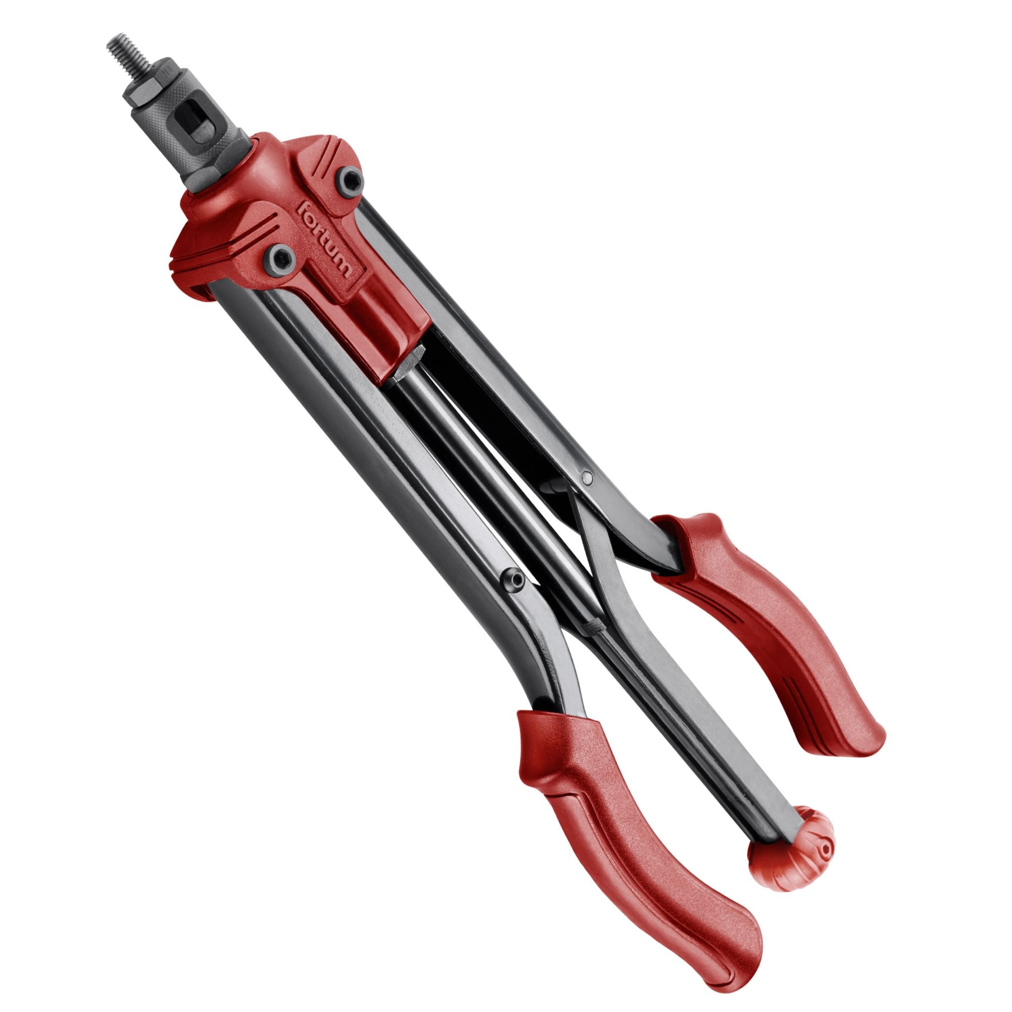 Kleště nýtovací na matice, pákové, 390mm, M3-M12, samošroubovací, Cr-MoV, FORTUM