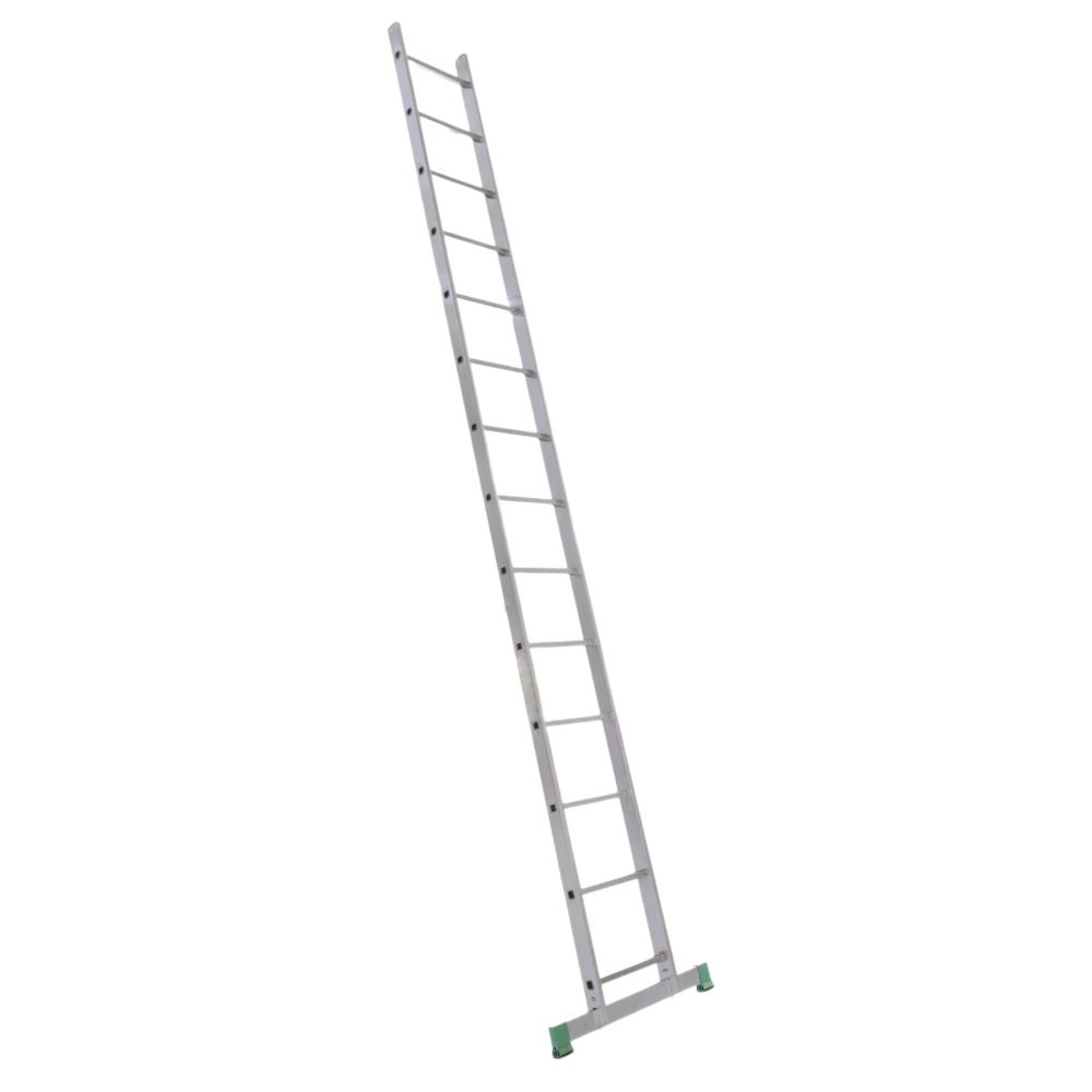 Žebřík AL, jednoduchý, 1x14 příček, 3,98m, ALVE EUROSTYL 7114