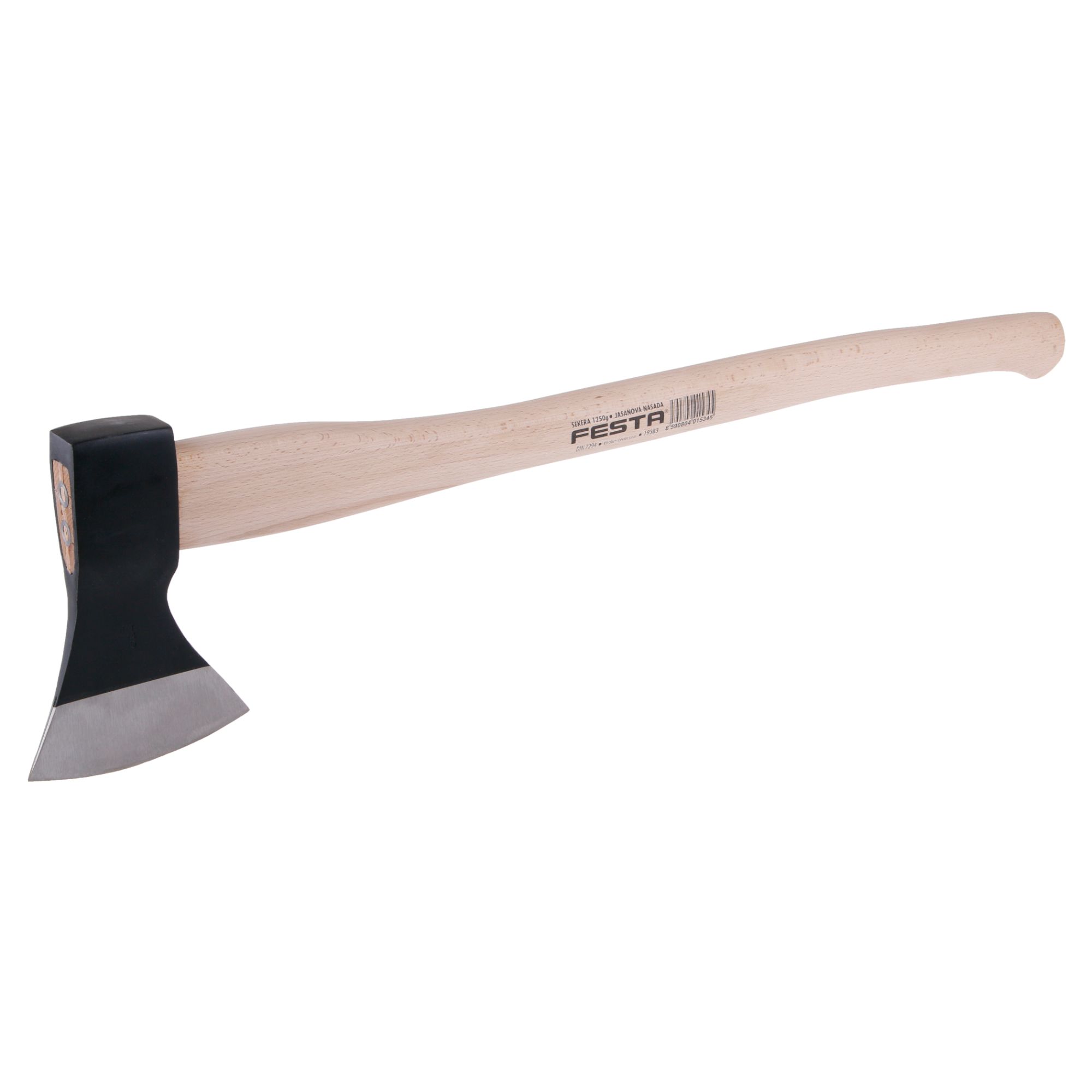 Sekera 1250g, dřevěná násada, FESTA