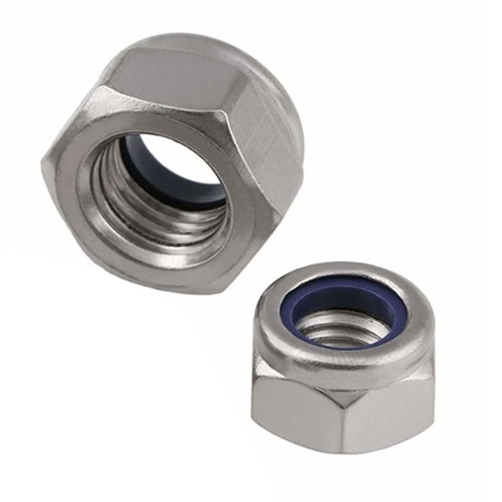 Matice samojistná, M 8, DIN 985, tř.8, ZB, malé balení 50ks