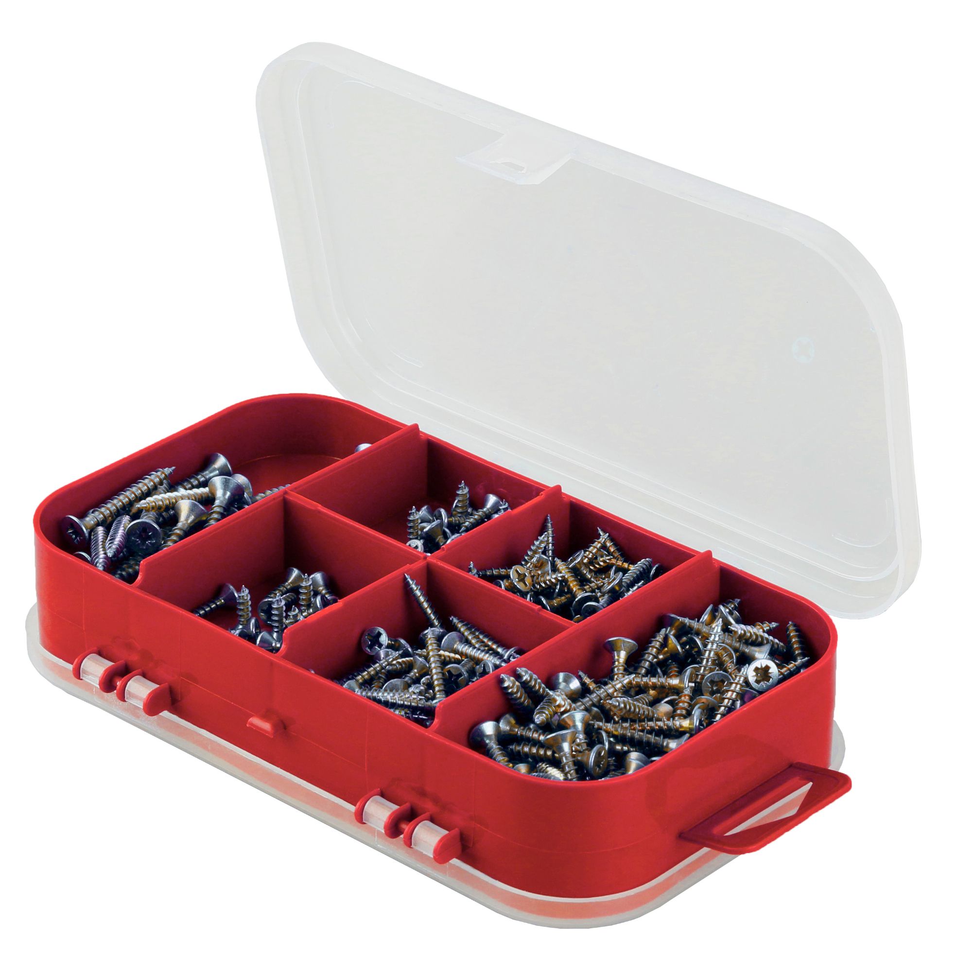 Vruty do dřeva, 9 rozměrů, sada 310ks