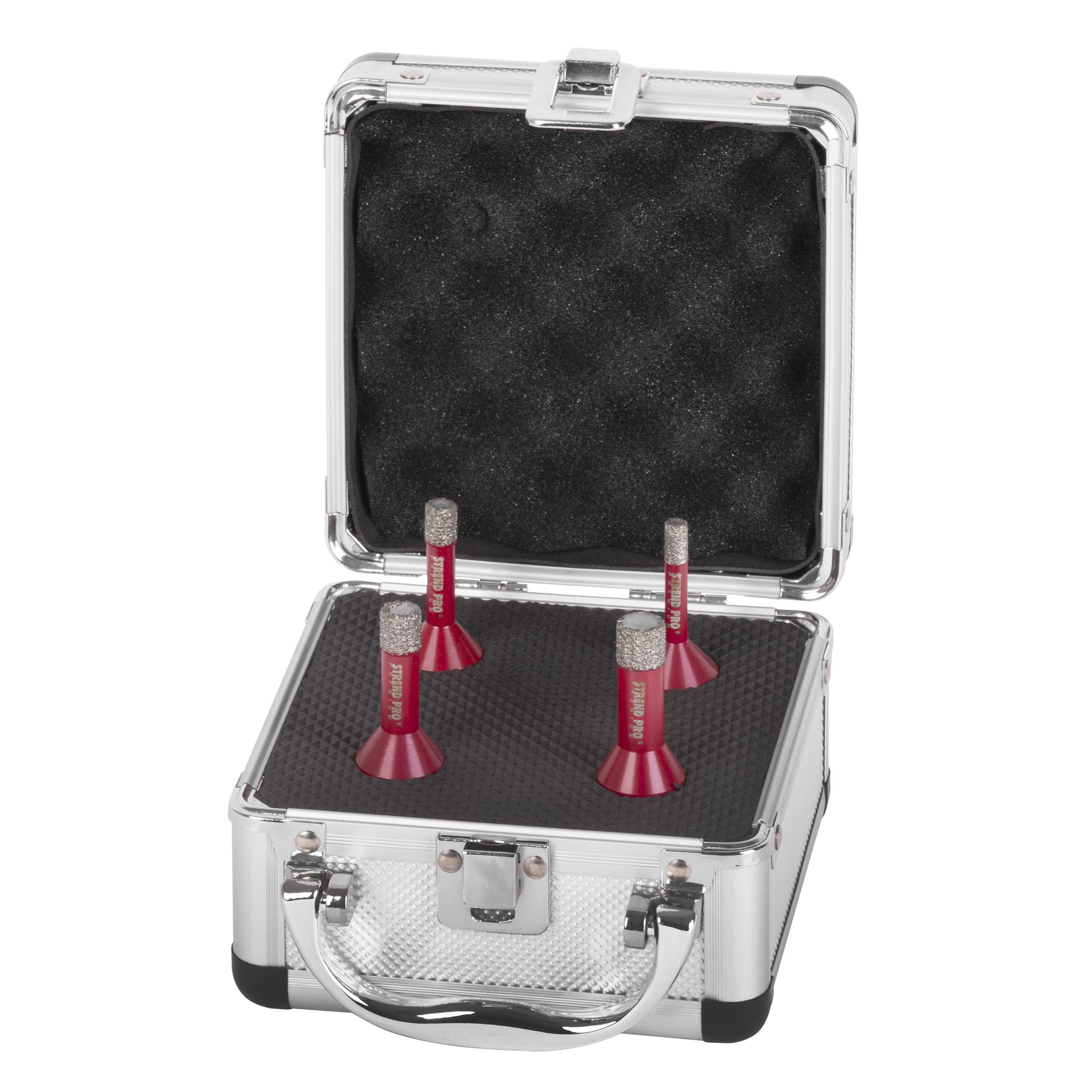 Korunky vykružovací diamantové PROFI, 6 - 12mm, M14, sada 4ks, STREND PRO