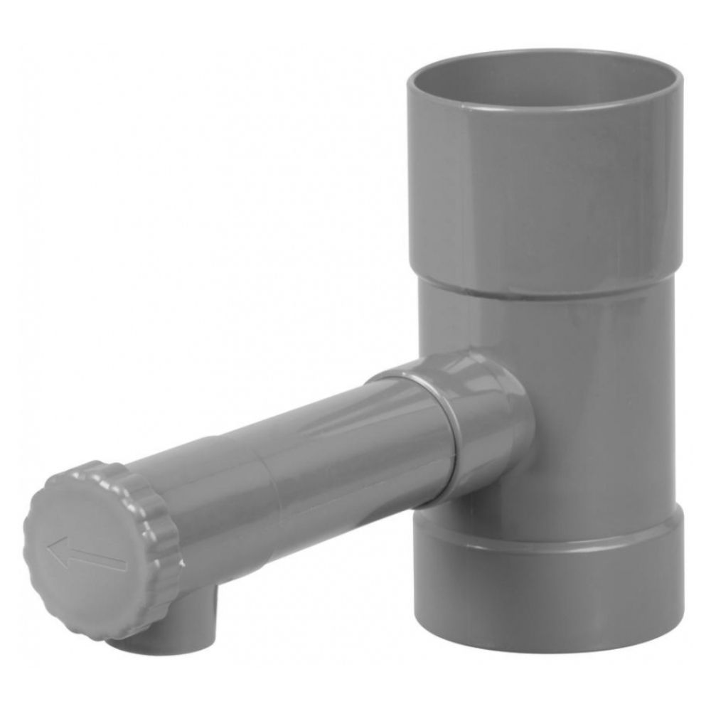 Lapač dešťové vody na svod, 80mm, STREND PRO