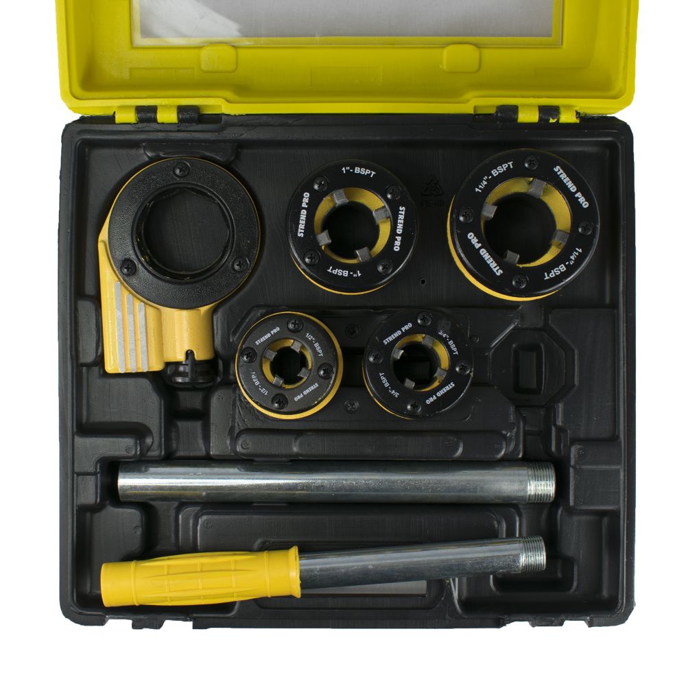 Závitnice instalatérská, sada 6ks, 1/2" - 5/4", PROFI, STREND PRO