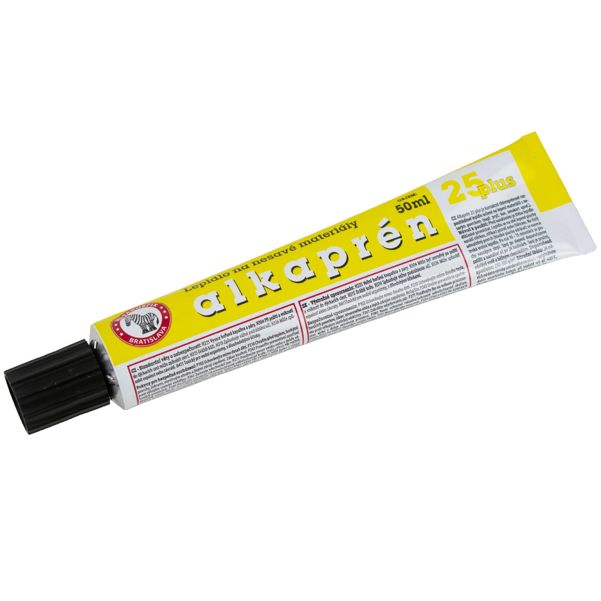 Lepidlo kontaktní ALKAPREN 25 plus, tuba 50ml, MAFIX