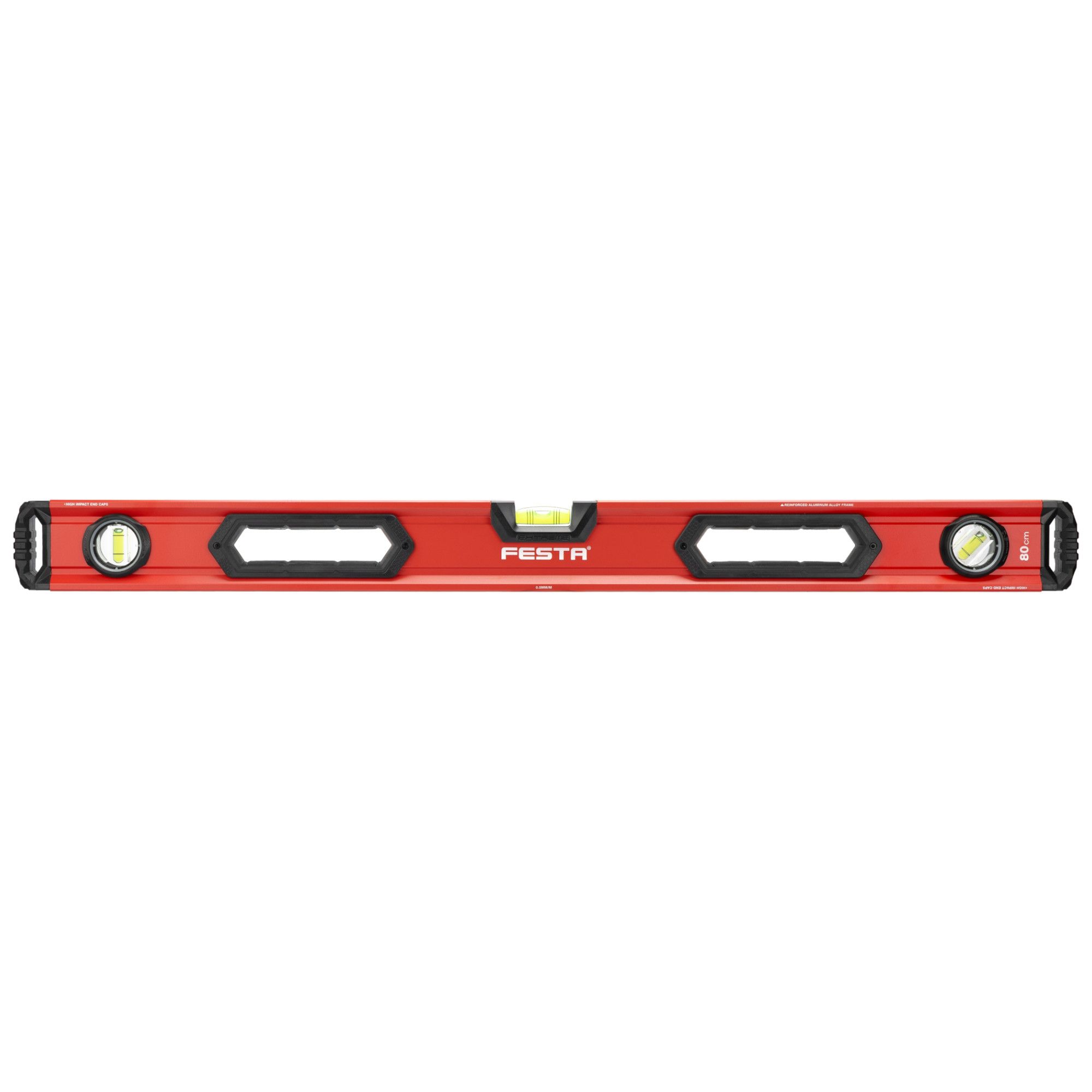 Vodováha 800mm, 3 libely, 0,5mm/m, FESTA