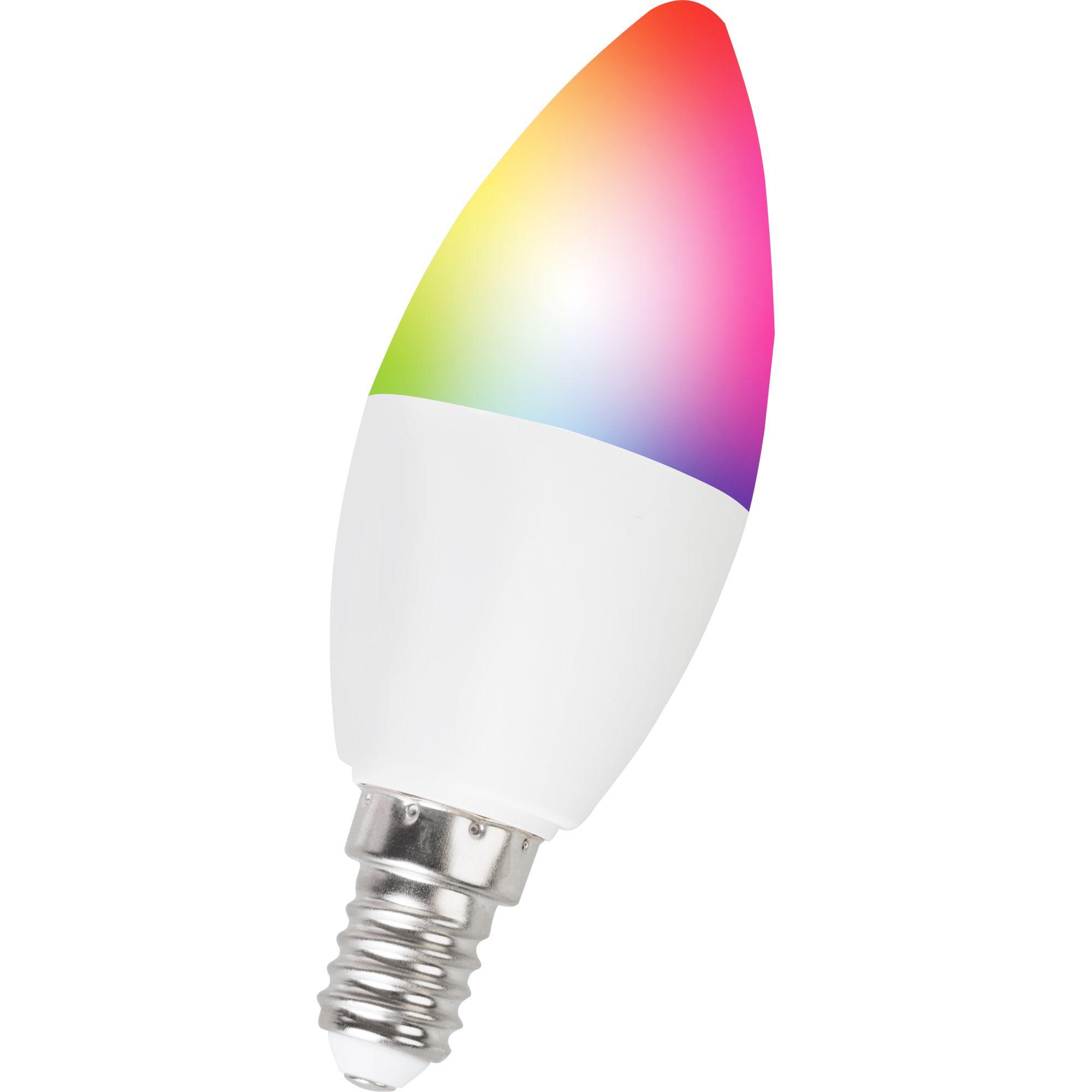 LED SMART WIFI žárovka, E14, 5W, 385lm, RGB, STREND PRO