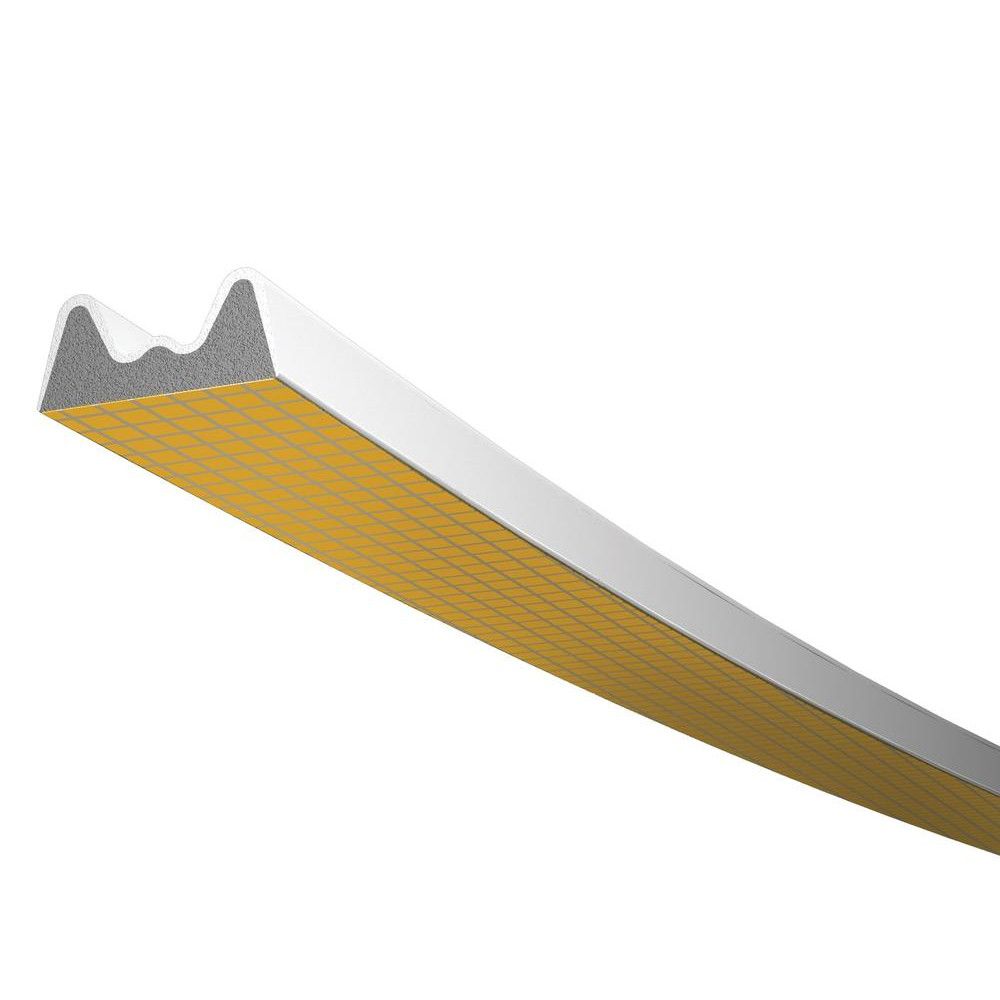Těsnění okenní samolepicí, profil K, 9×4mm, bílé, 2×3m, TRELLEBORG