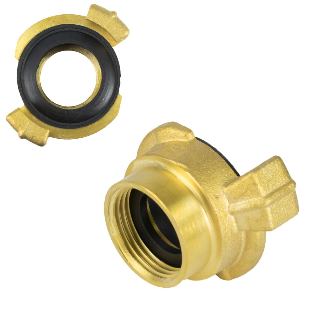 Bajonetová rychlospojka, vnitřní závit 3/4", mosaz, GEKA