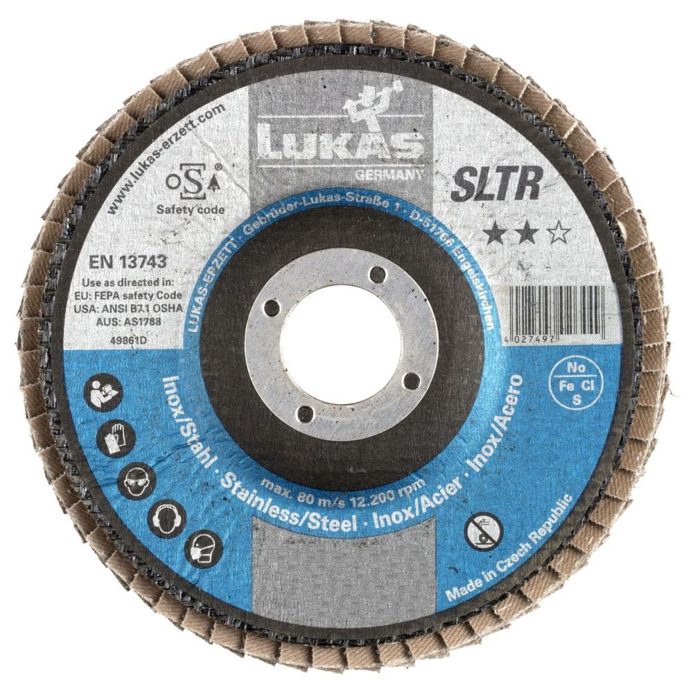 Kotouč lamelový, 150mm, P 120, LUKAS SLTR