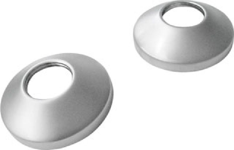 Krytky potrubí, chrom, sada 2ks