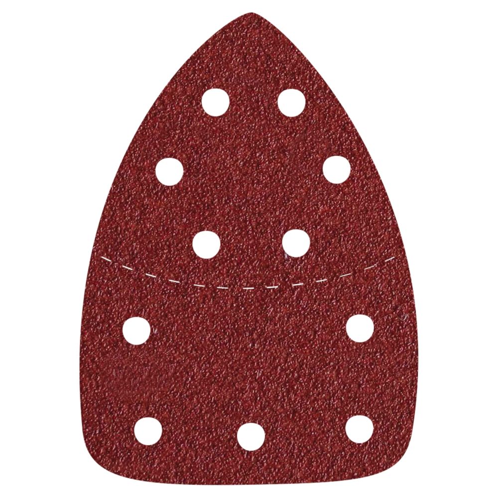 Papír brusný, DELTA, 149x105mm, suchý zip, P 180, bal. 10ks, EXTOL PREMIUM