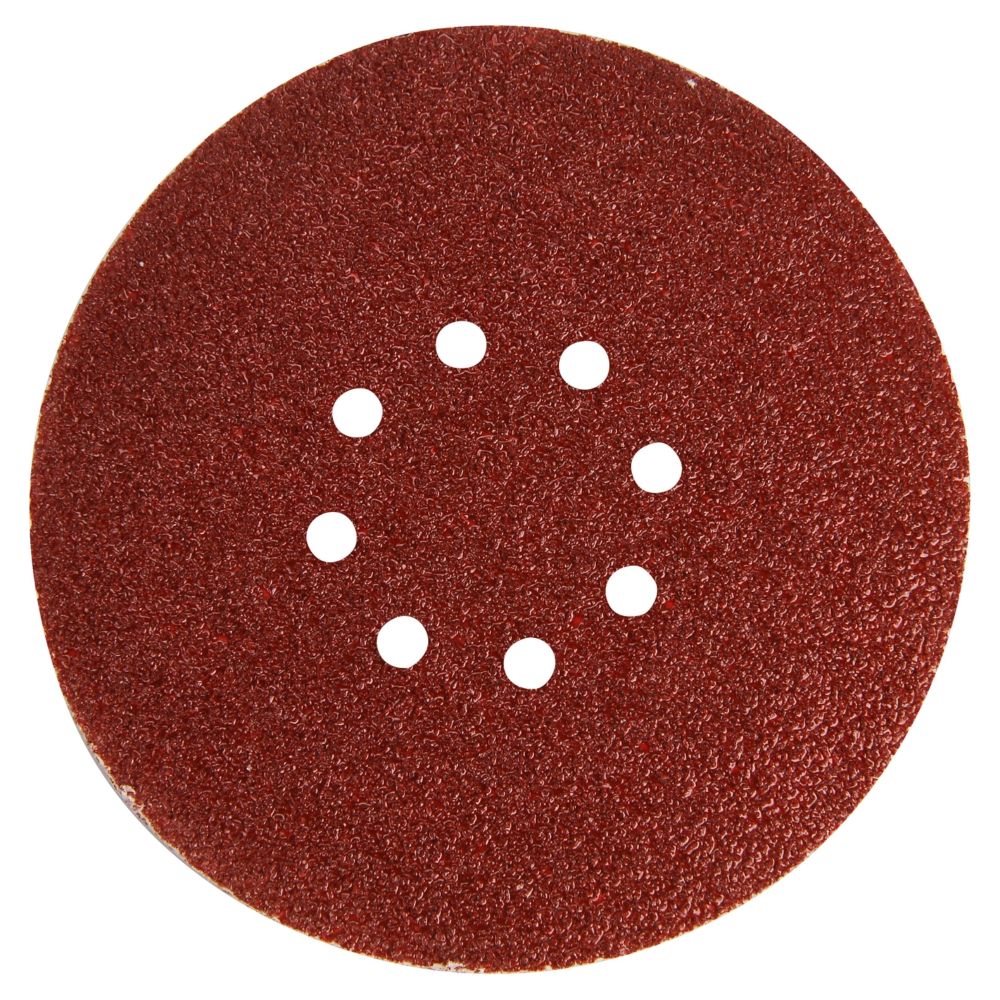 Výsek brusný, 225mm, P 60, suchý zip, 8 otvorů, bal. 10ks, EXTOL PREMIUM