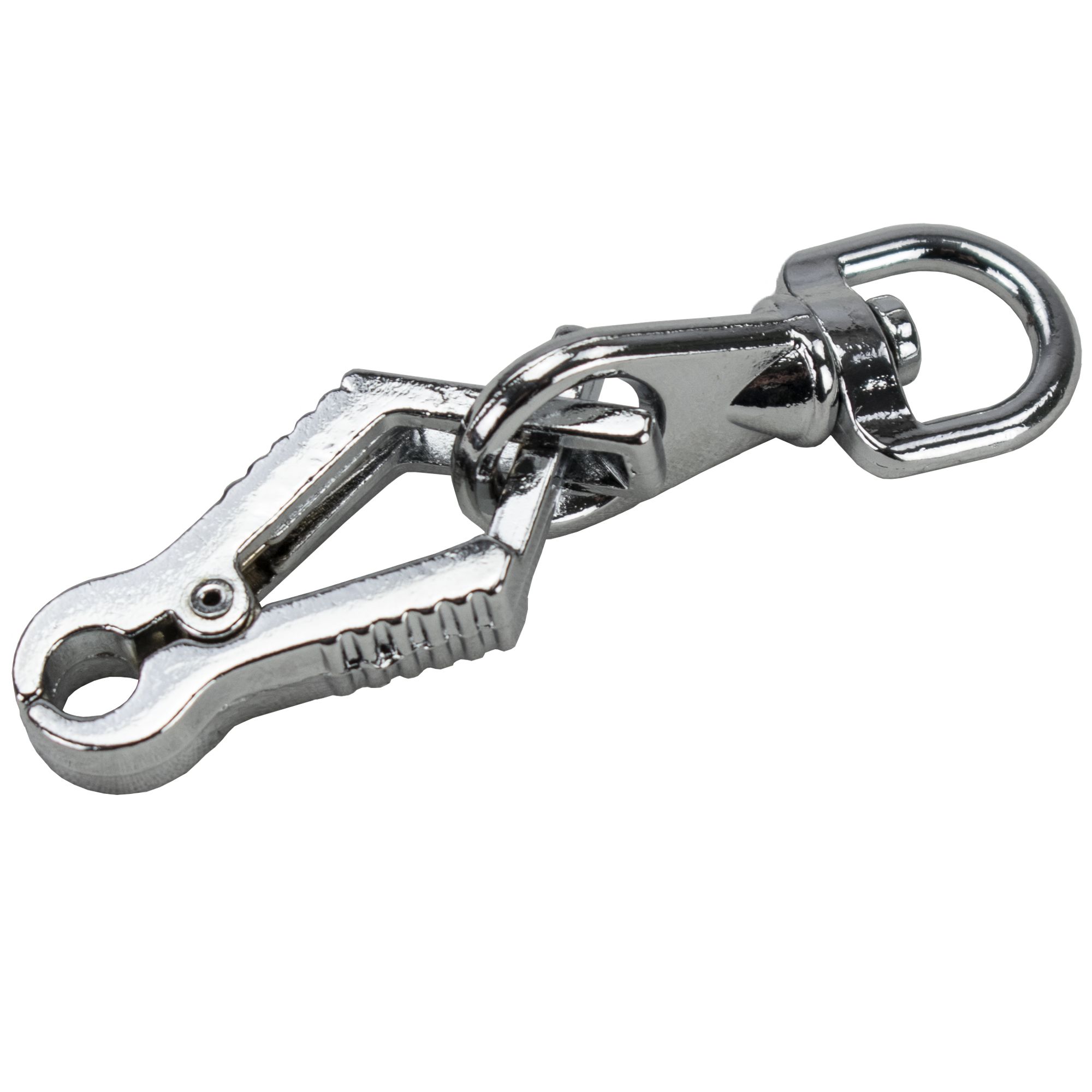 Karabina vypouštěcí, klešťová, 70x10mm