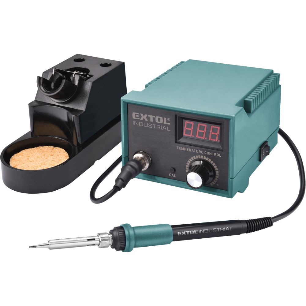 Pájecí stanice, 70W, regulace teploty, elektronika, EXTOL INDUSTRIAL