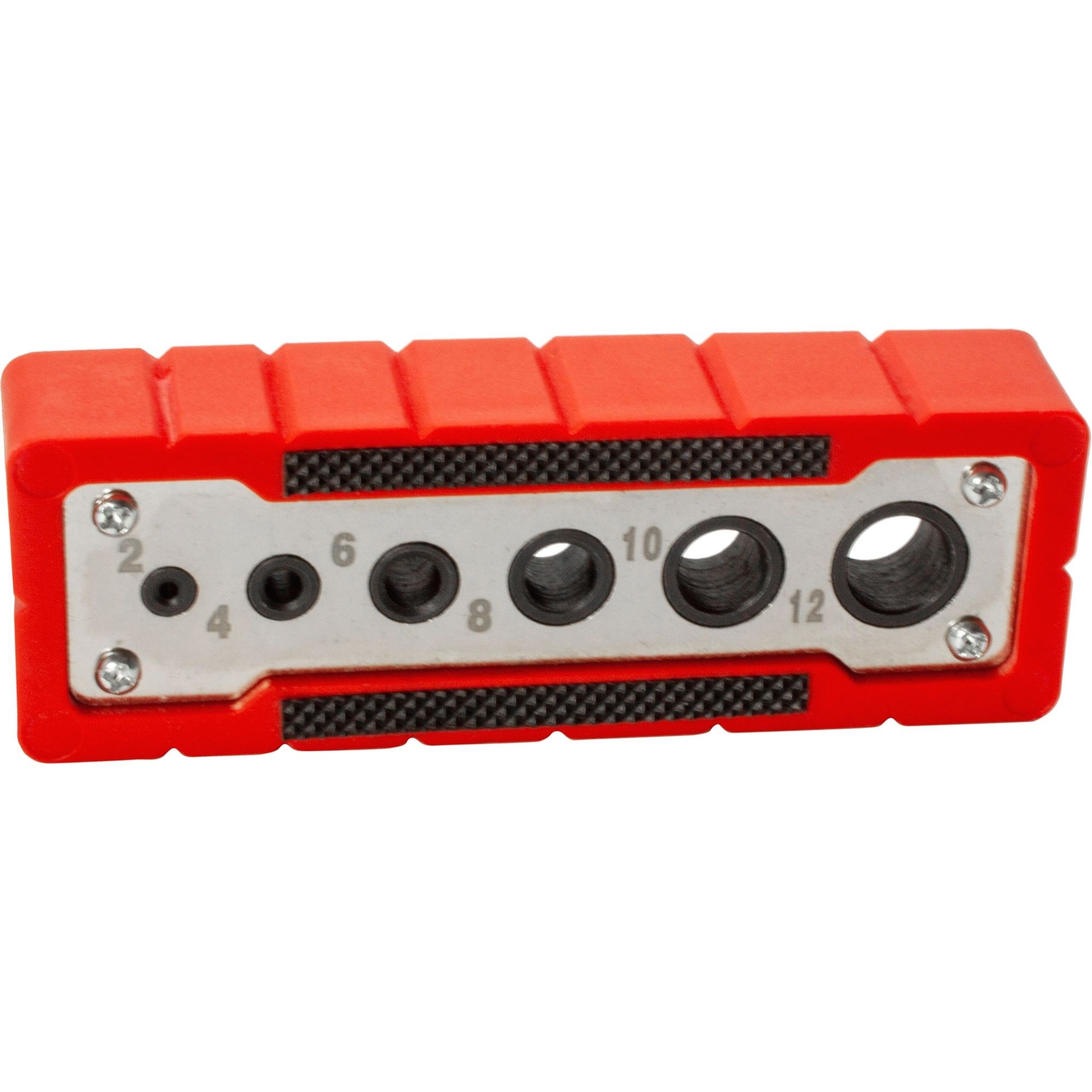 Vrtací vodící šablona, 2-4-6-8-10-12mm, EXTOL PREMIUM