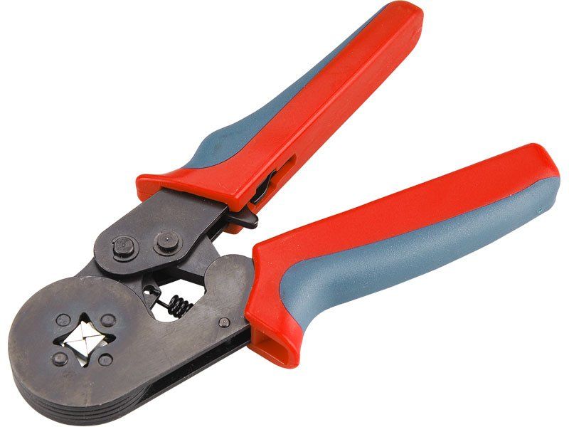 Kleště lisovací na dutinky čtyřhranné, 0,08-6,0mm2, 175mm, EXTOL PREMIUM