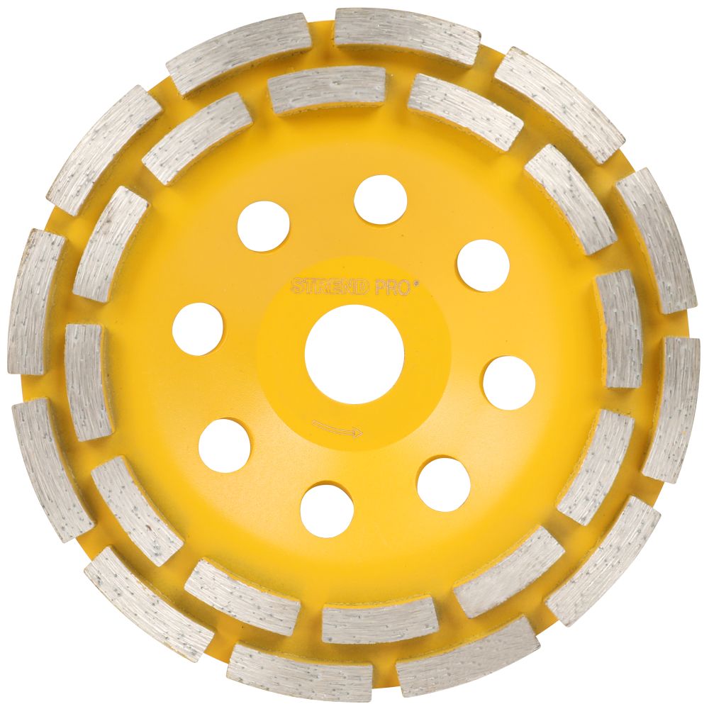 Kotouč diamantový brusný, dvouřadý, 125mm, 22,2mm, CGW11, STREND PRO