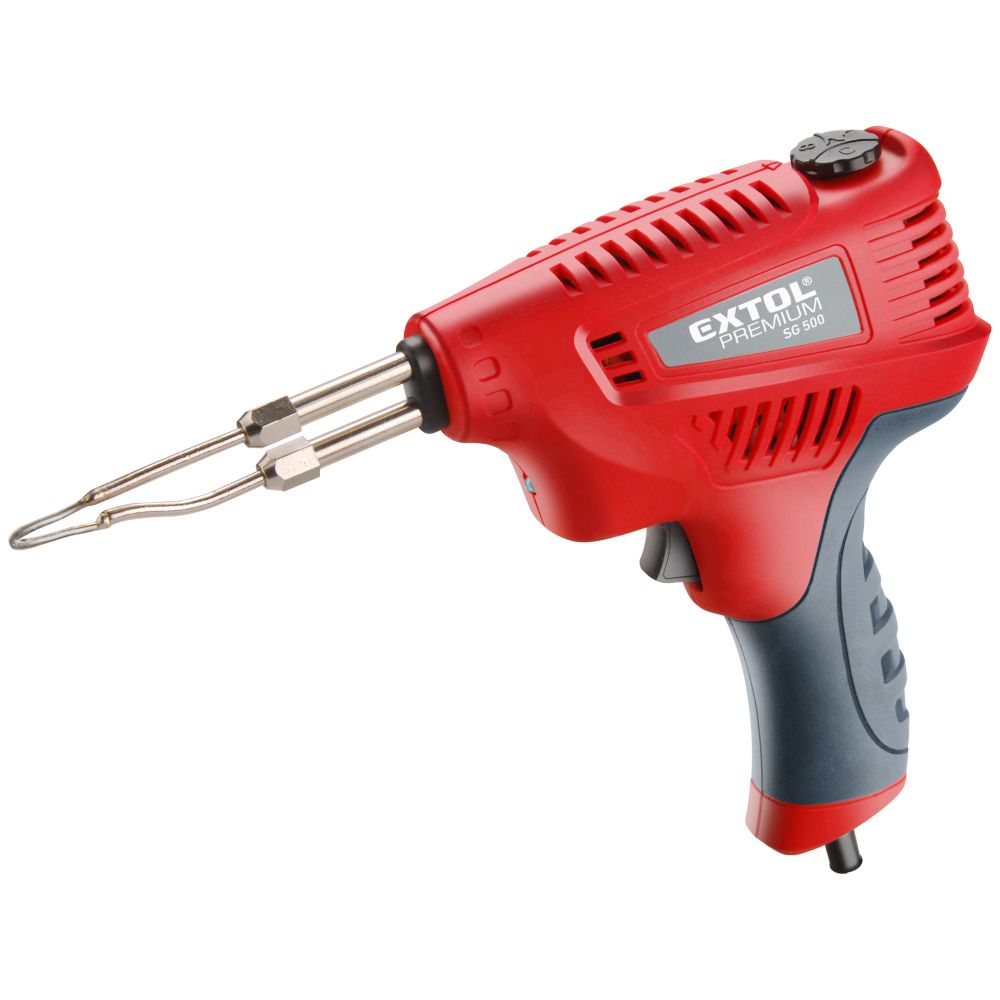 Pájka pistolová, 200W, regulace teploty, EXTOL PREMIUM
