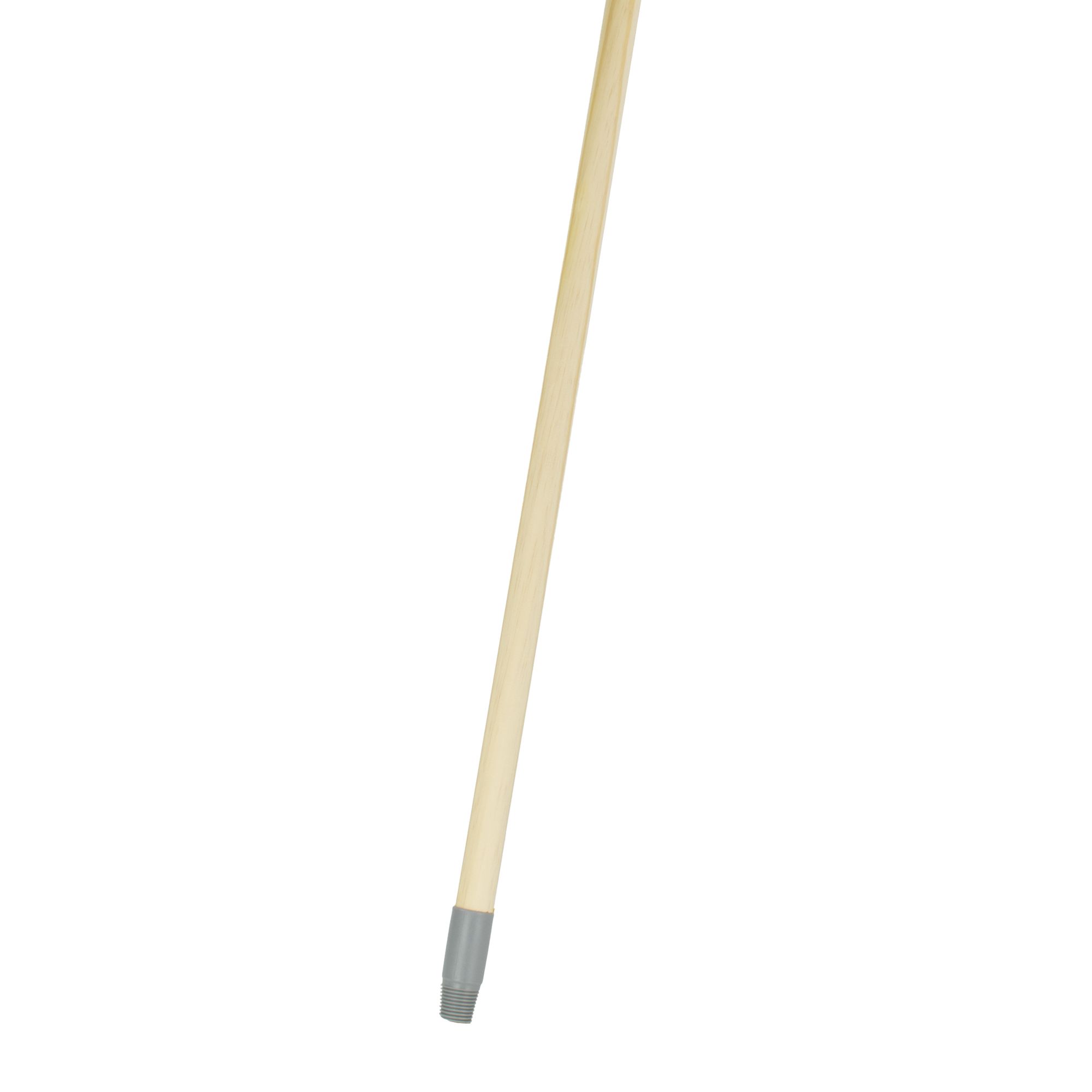 Násada na smeták, jemný závit, 130cm, dřevo + plast