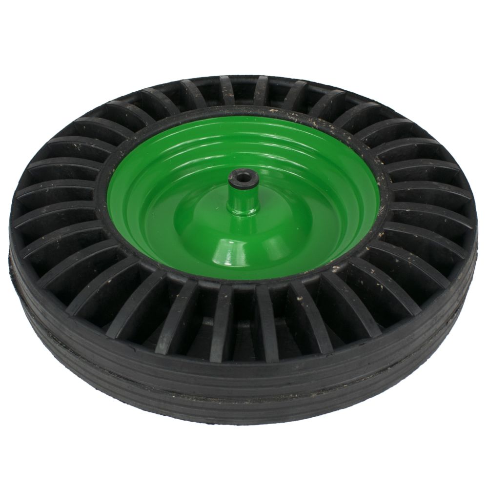 Kolo náhradní, plná pryž, pr. 39cm, na hřídel 12mm