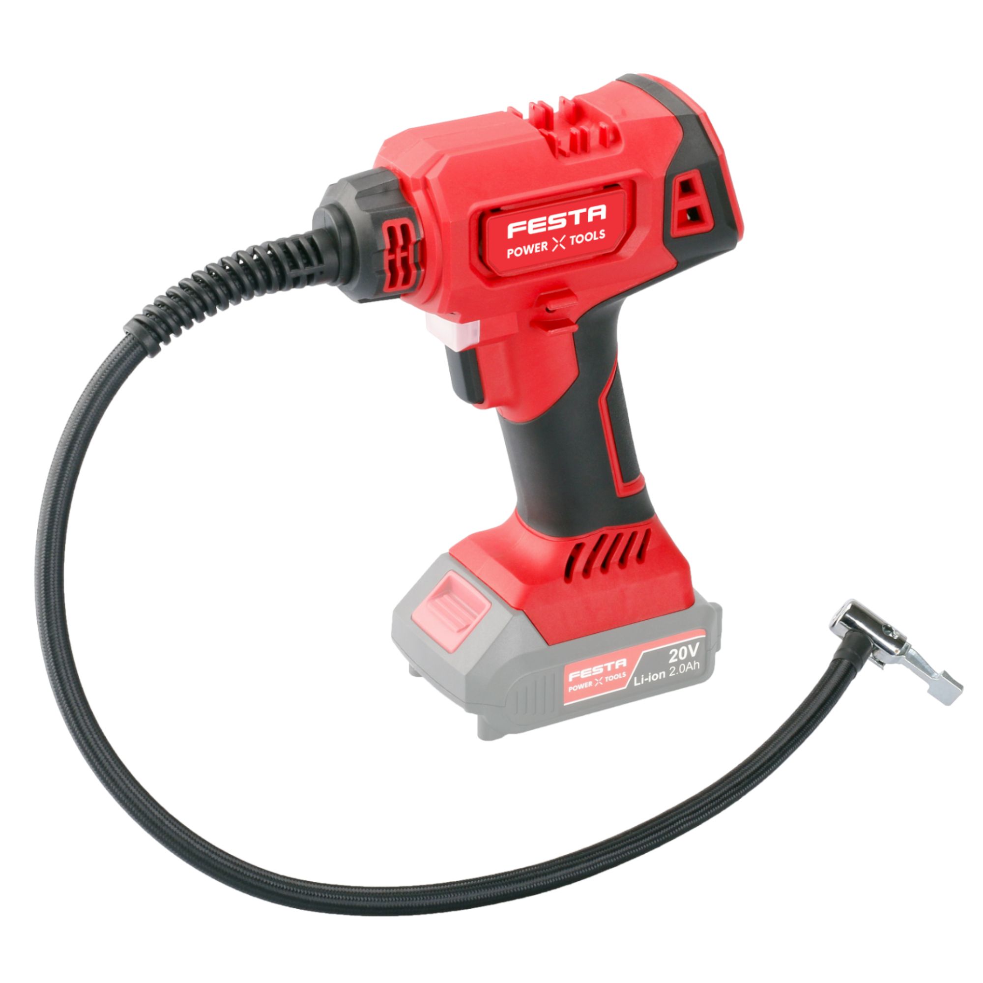 AKU kompresor, 8,2bar, 20V, SHARE20V, FESTA