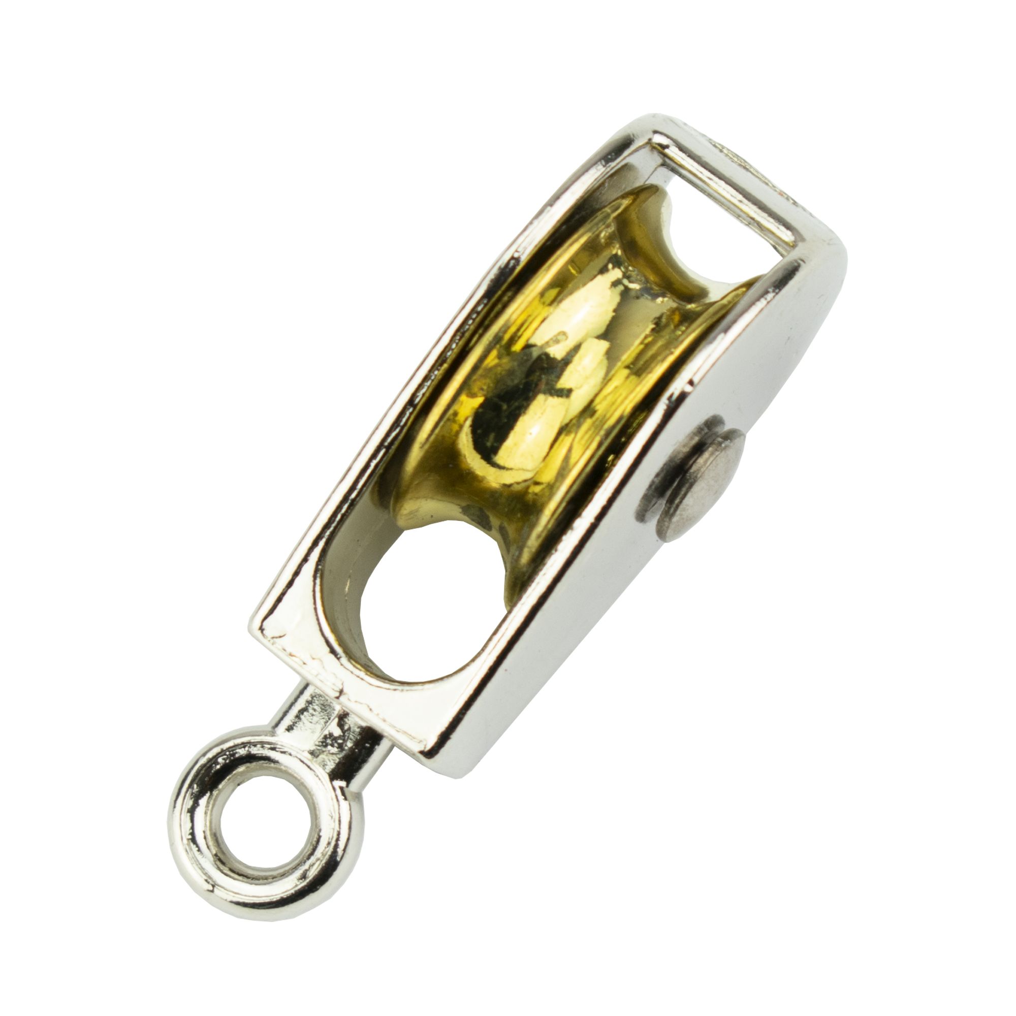 Kladka pevná s ocel. cívkou, 25 x 7mm