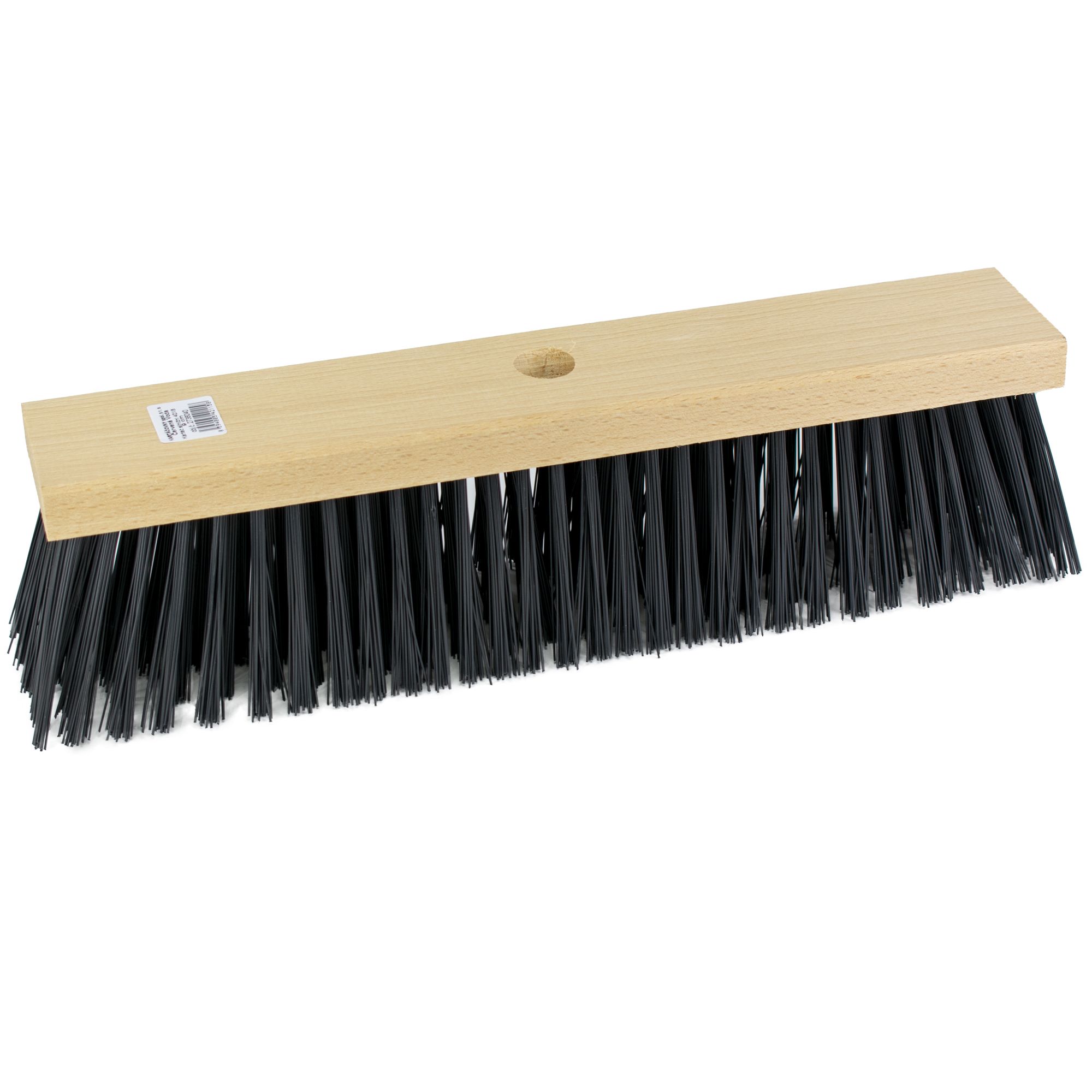 Koště silniční, 40x8cm, vlákno 9cm PET černé