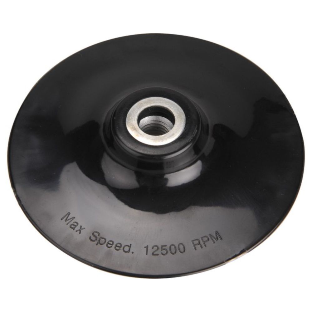 Unašeč brusných fíbrových výseků, 125mm, M14, ohebné tělo, EXTOL CRAFT