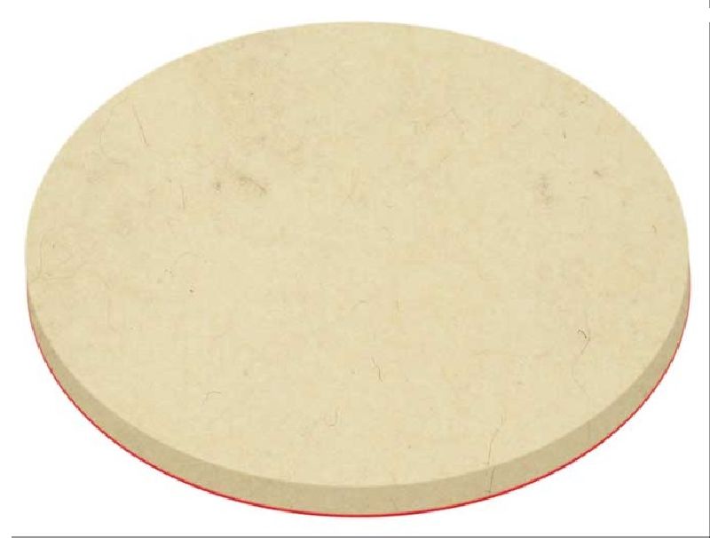 Kotouč leštící, 125mm, filc, suchý zip, MAGG