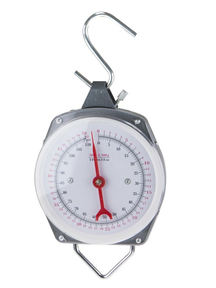Závěsná váha (mincíř), analogový, max. 50kg