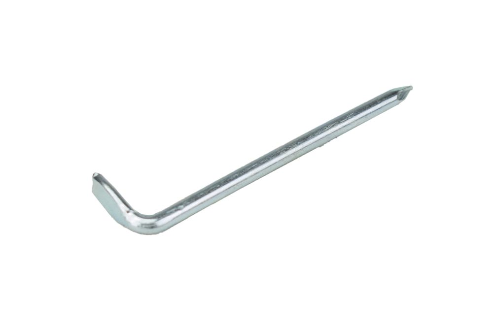 Skoba zatloukací, kulatá, 70x3,5mm, ZN