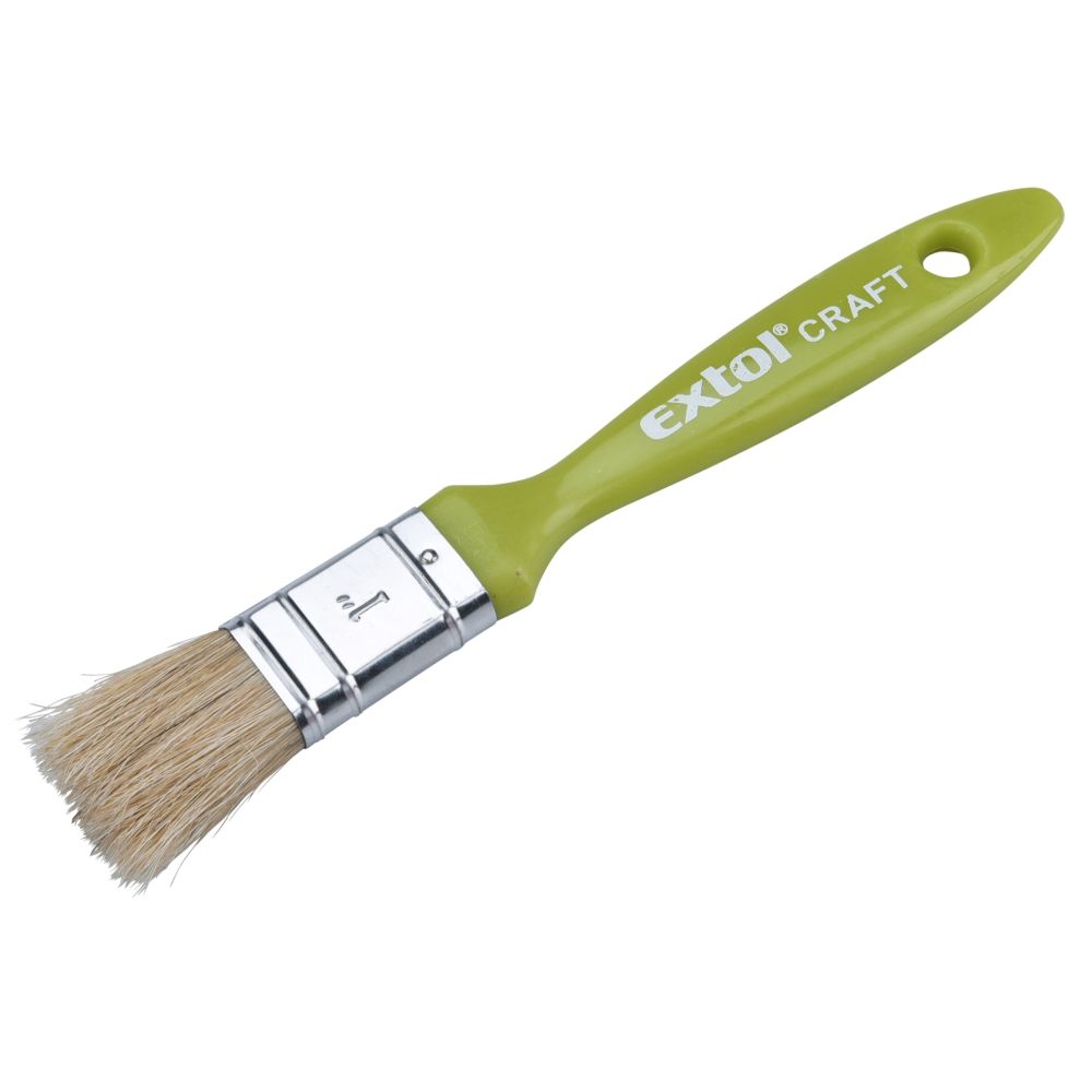 Štětec plochý, 1", plastová rukojeť, EXTOL CRAFT