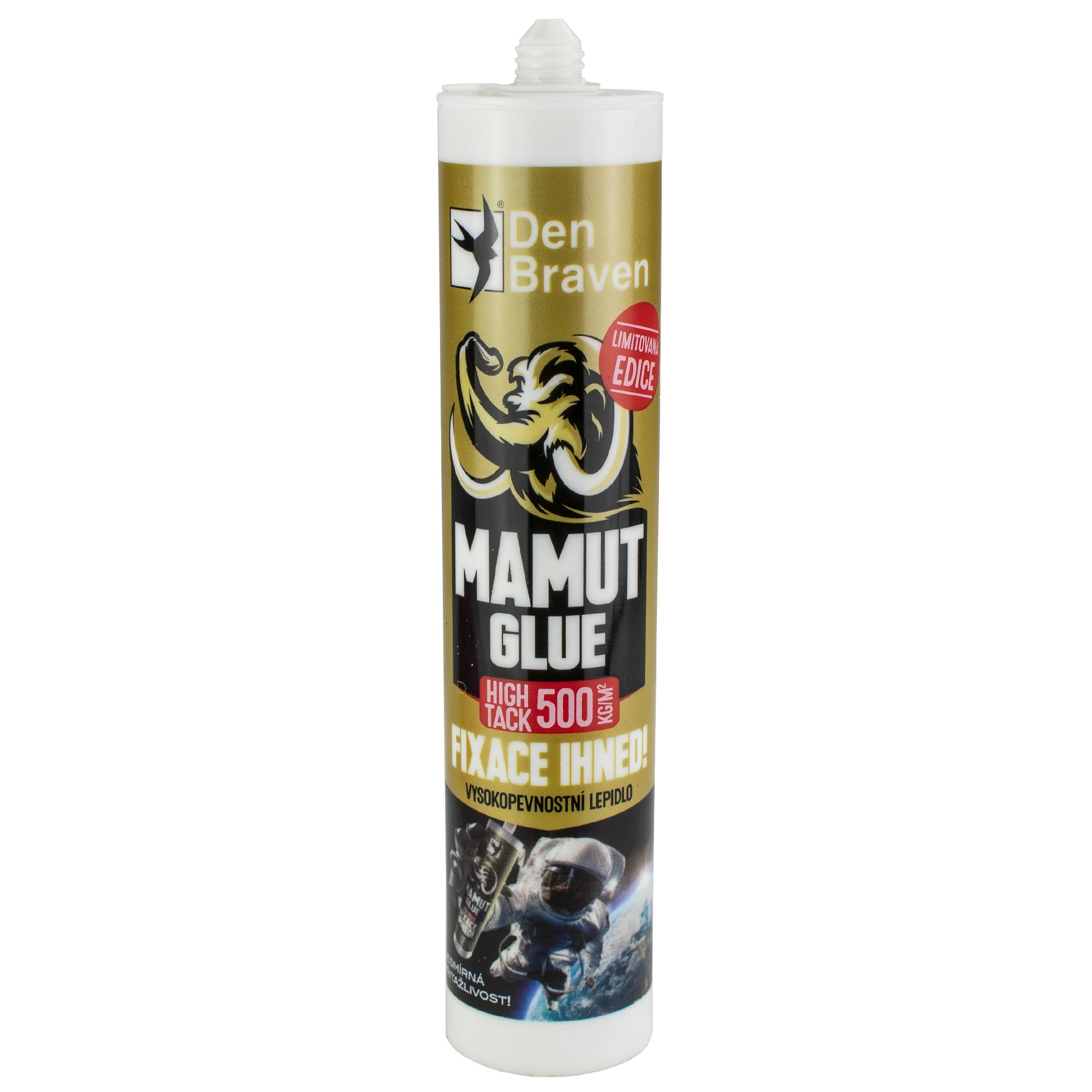 Lepidlo MAMUT GLUE High Tack, bílý, 290ml, Den Braven
