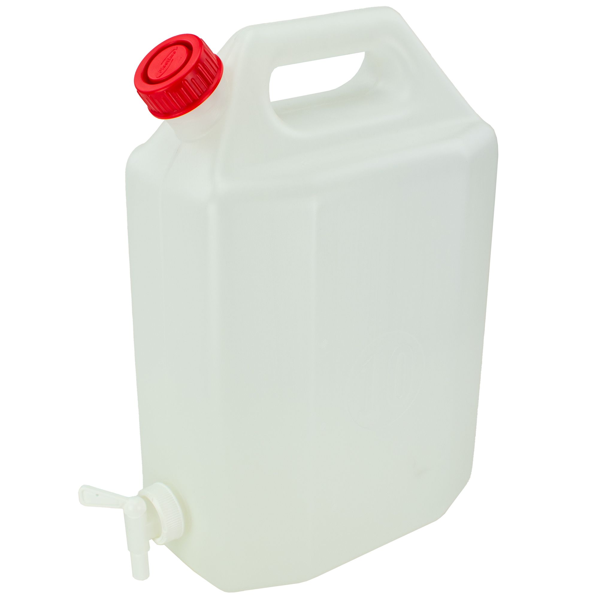 Kanystr na vodu s ventilem 10L, plast