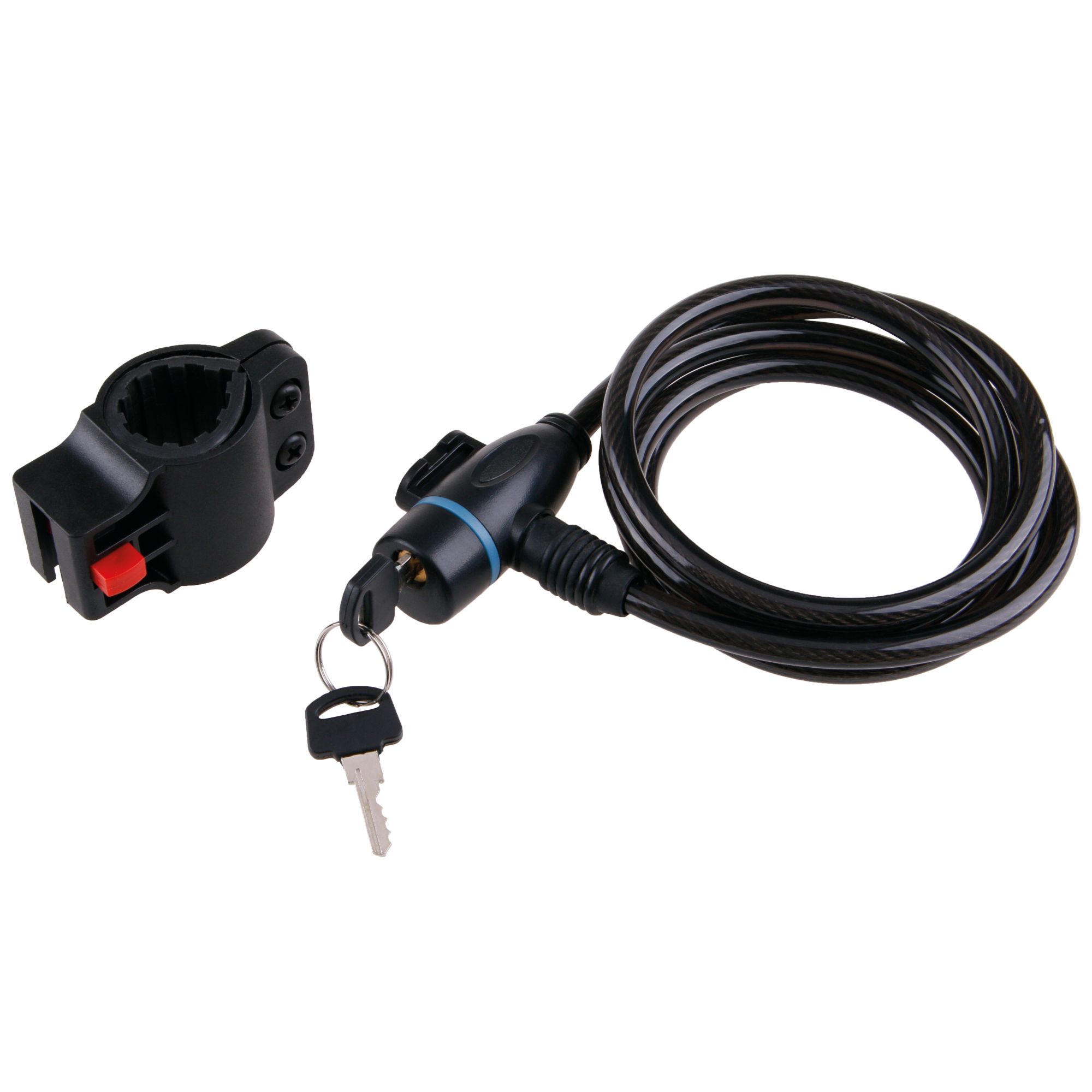 Zámek na kolo, 150cm x 8mm, spirálový, FESTA