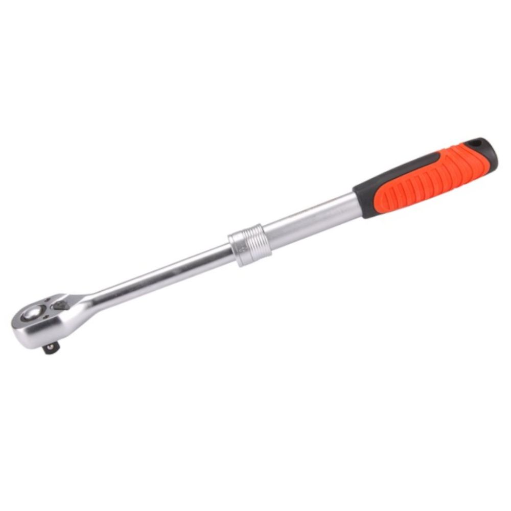 Ráčna 1/2", teleskopická, 45 zubů, 290-430mm, CrV, EXTOL PREMIUM