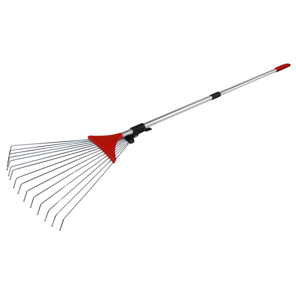 Hrábě nastavitelné s teleskop. násadou, délka 80-155cm, šířka 18-55cm, EXTOL PREMIUM