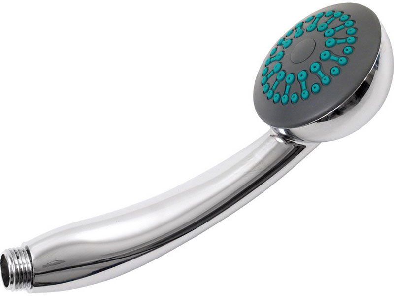 Sprchová hlavice, 1 poloha, prohnutá rukojeť, chrom, BALLETTO