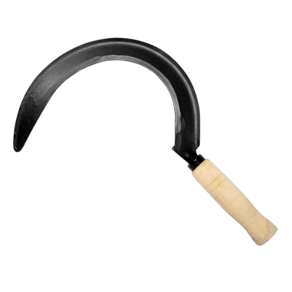 Srp na trávu, dřevěná rukojeť, 35cm, STREND PRO