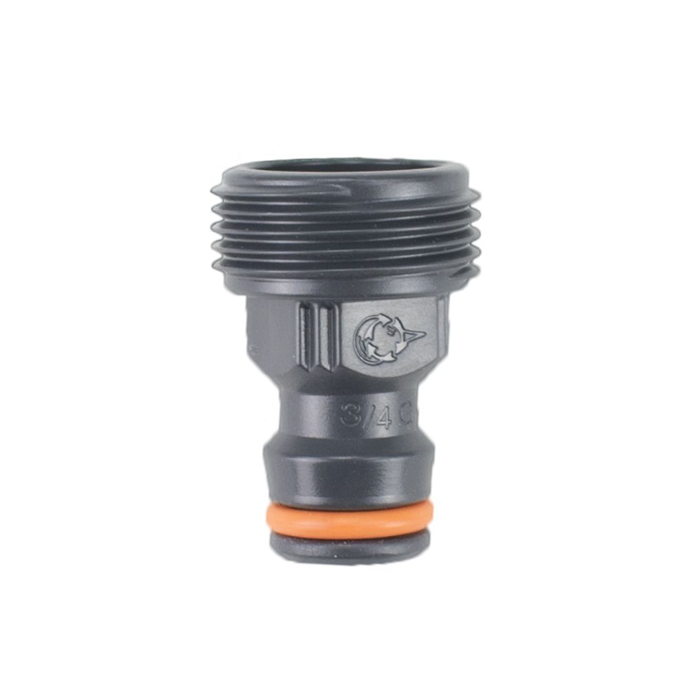Šroubení plastové, sys. 1/2", závit vnější 3/4", GF