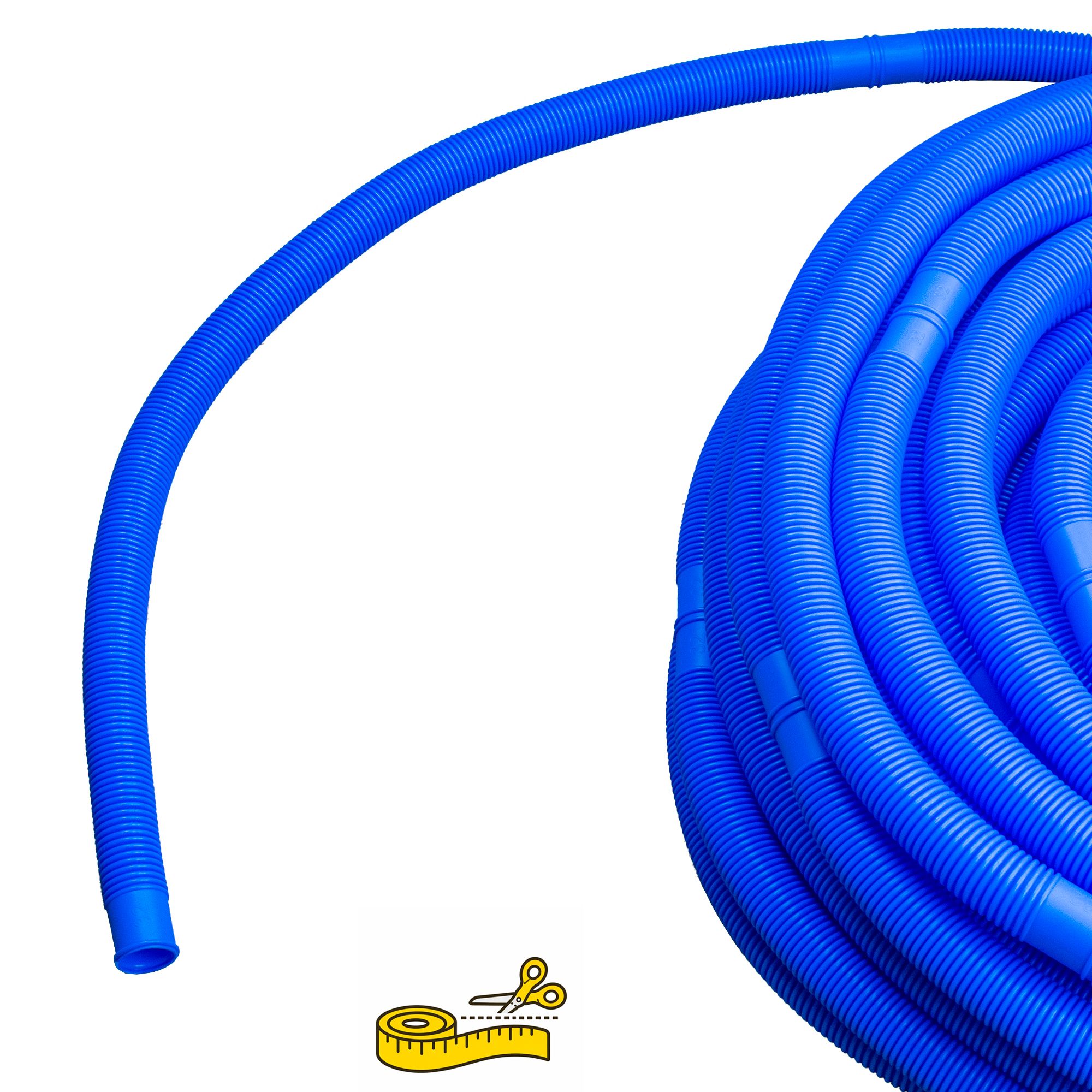 Bazénová hadice, 32mm, modrá