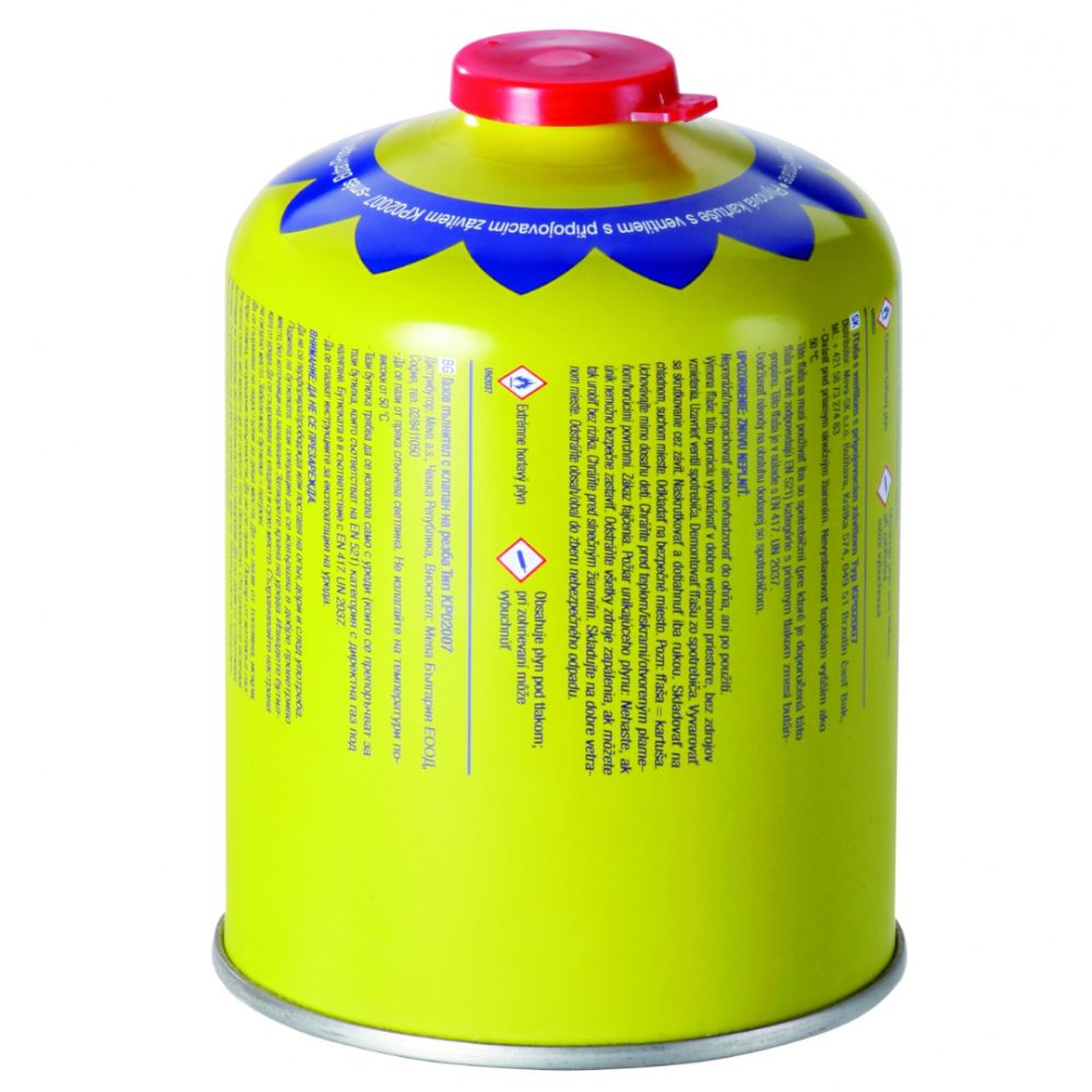 Plynová kartuše na závit 7/16", 450g, EN 417, MEVA