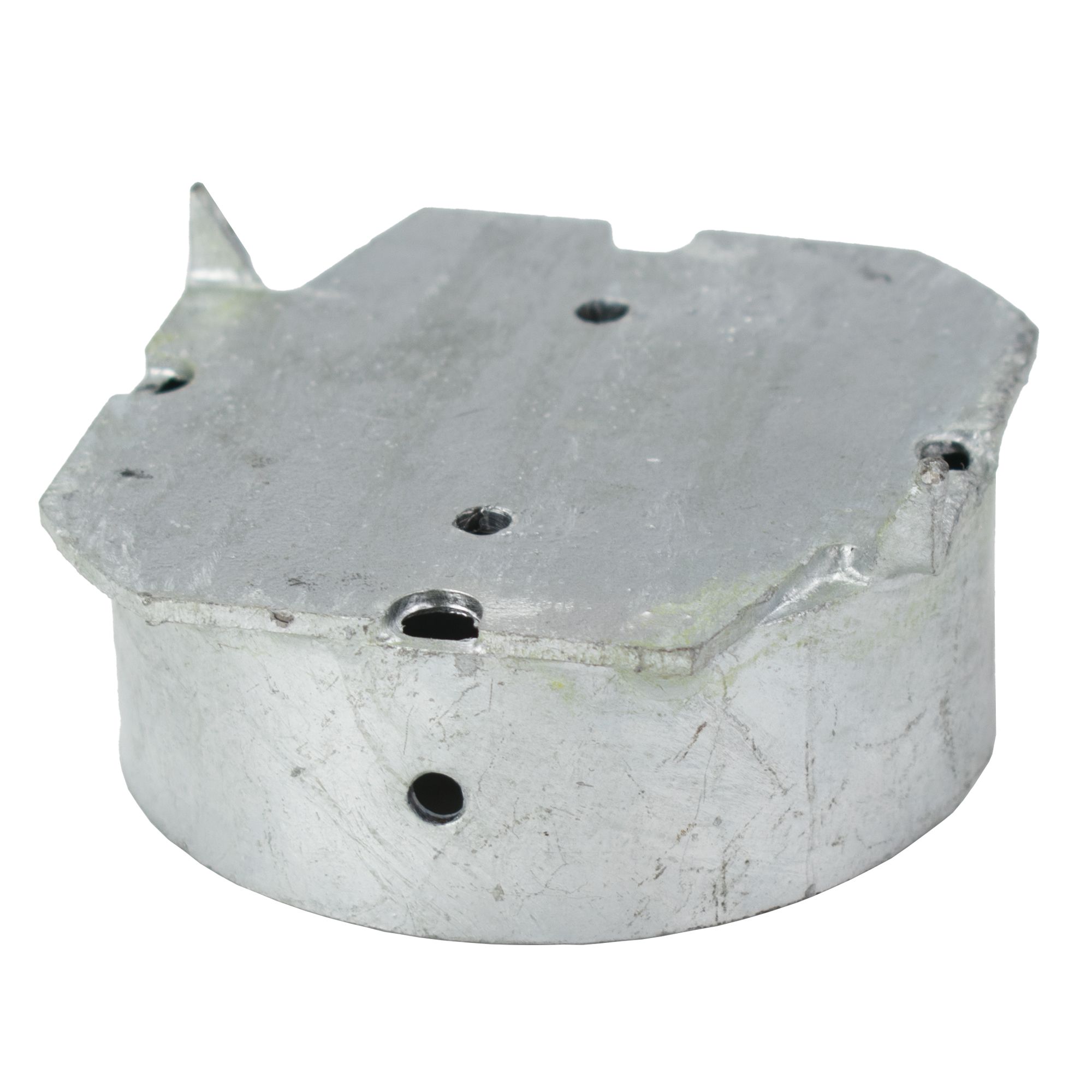 Víko pro kruhový zemní vrut, 30x70mm, ZN