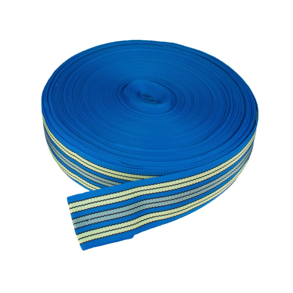 Popruh univerzální, PP, 60mm, modrý, balení 50m
