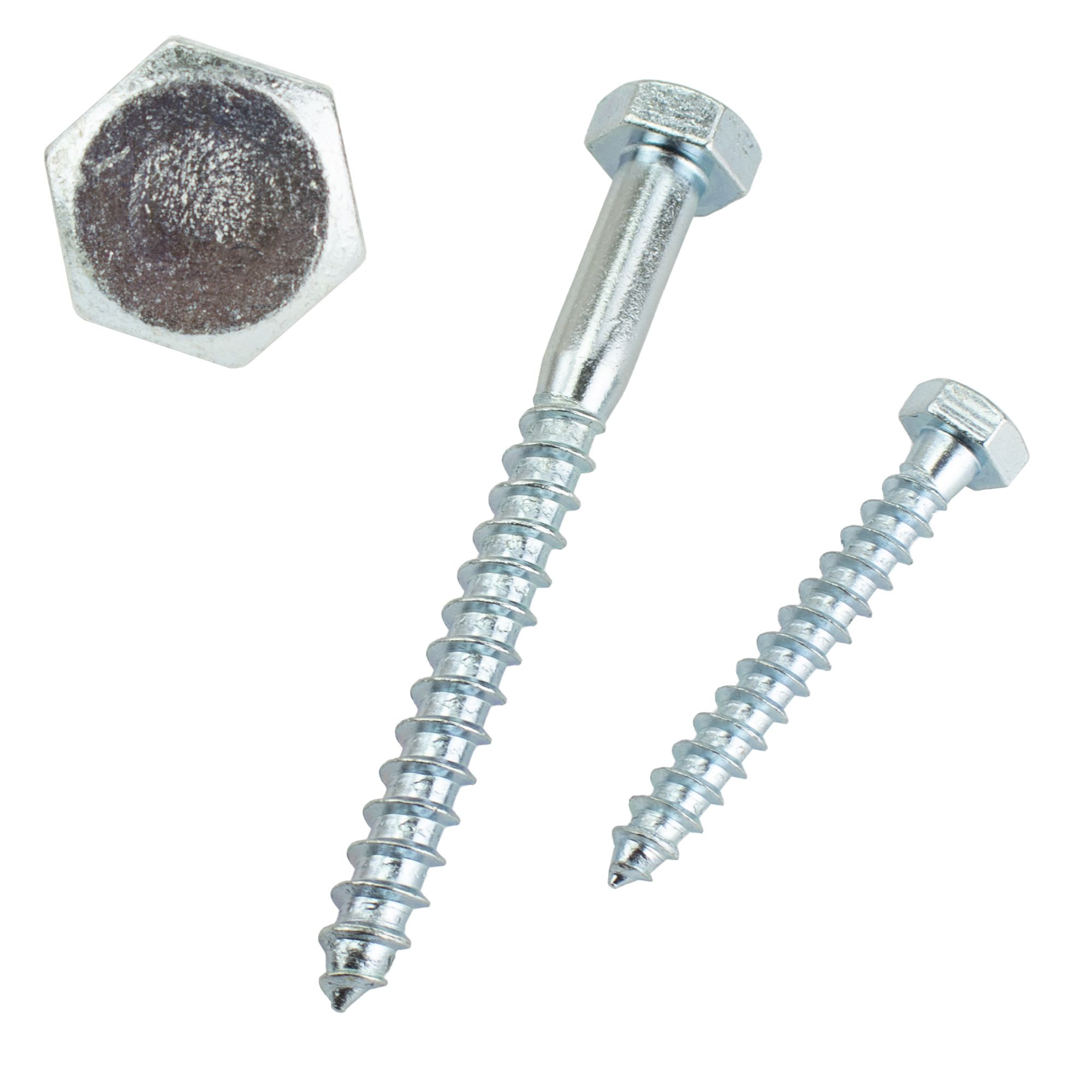 Vrut do dřeva, šestihranná hlava, 8 x 100 mm, DIN 571, ZB