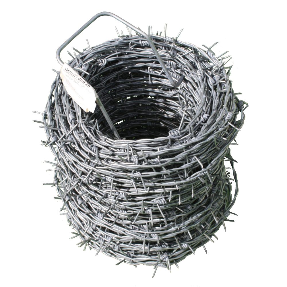 Drát ostnatý, pr. 1,7mm, 50m, PZ