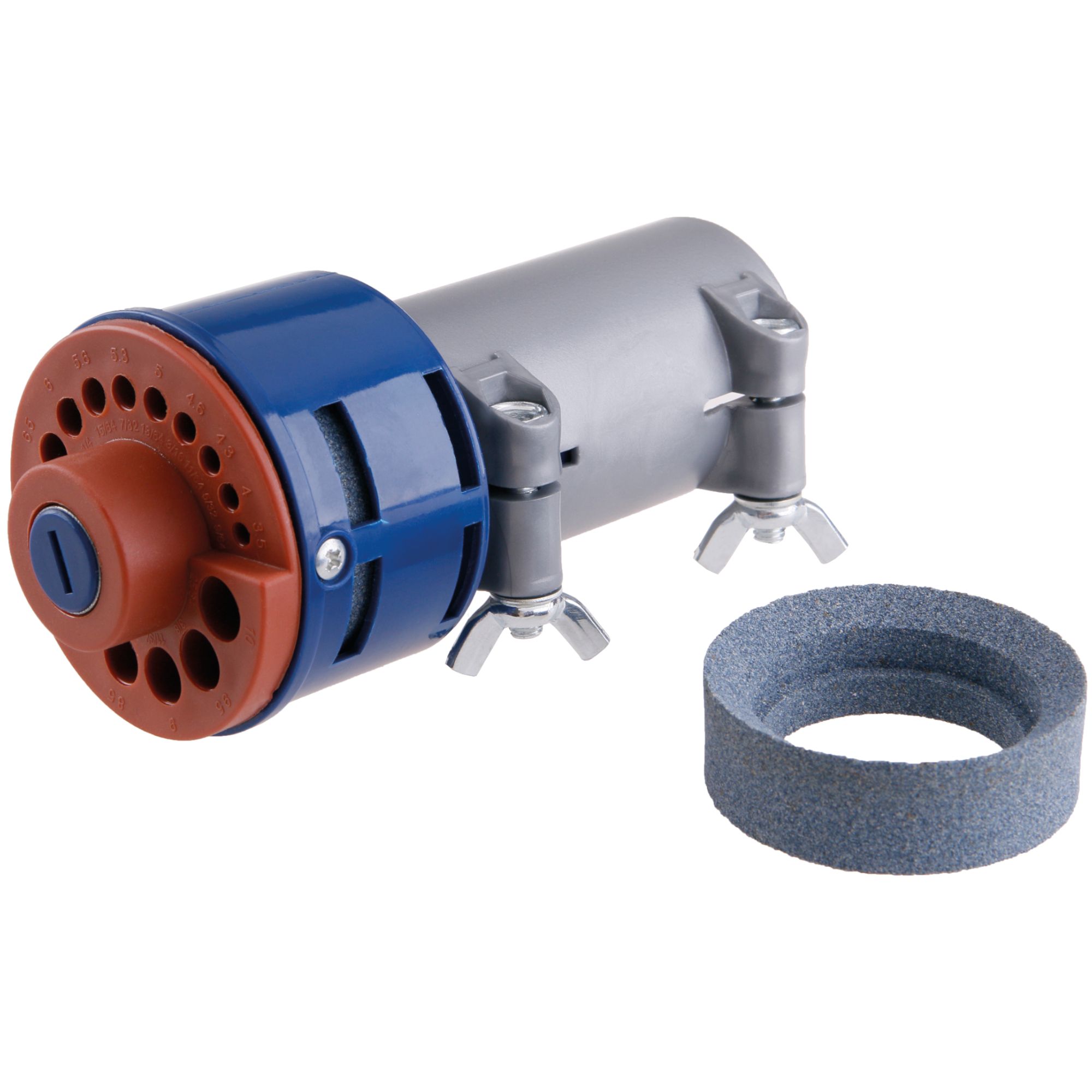 Ostřič vrtáků rotační na vrtačku